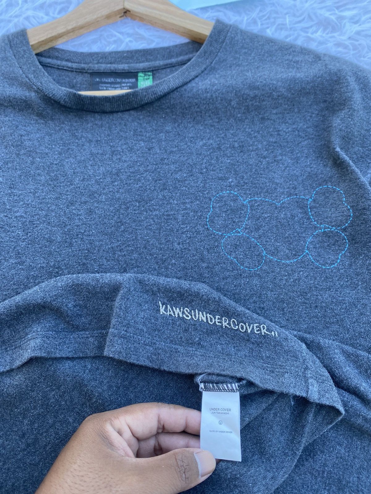 Kaws × Undercover Rare Vintage Undercover 2000SS x KAWS Tshirt Size US M / EU 48-50 / 2 - 1 Thumbnail