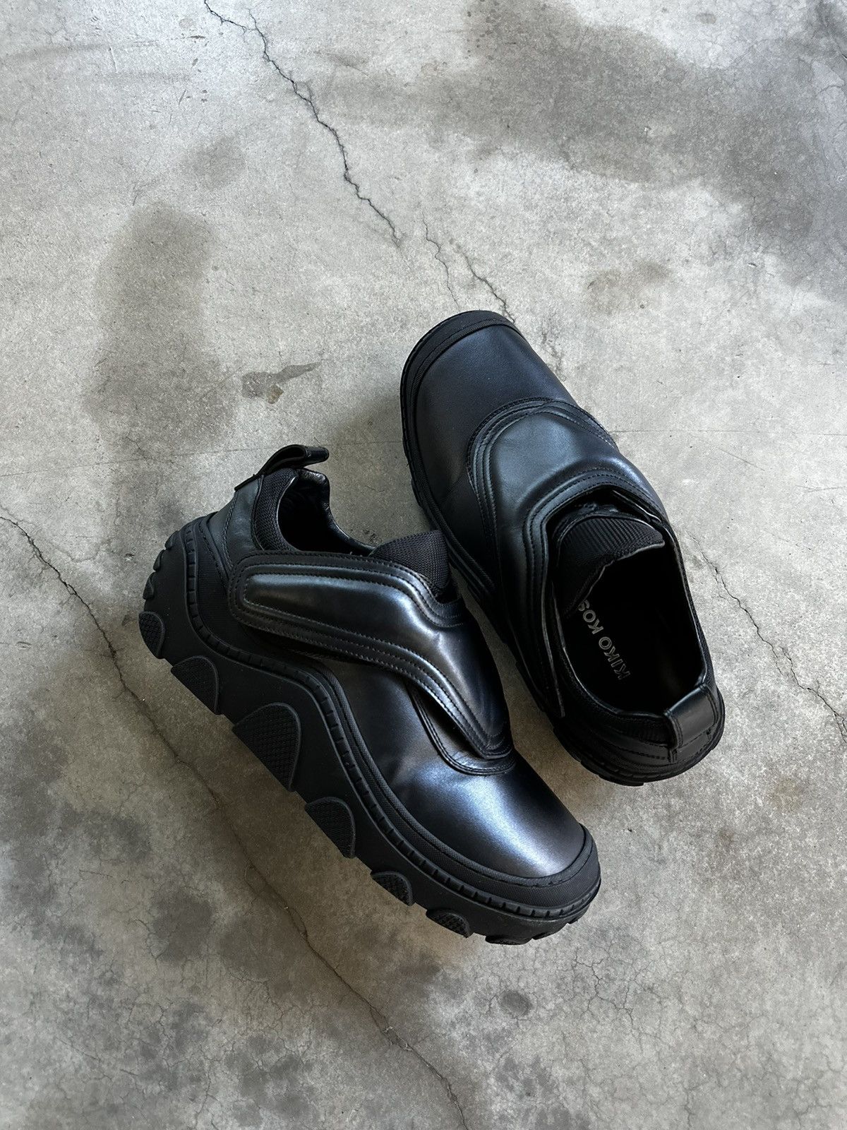 Kiko Kostadinov Kiko Kostadinov Black Tonkin Strap Sneakers | Grailed