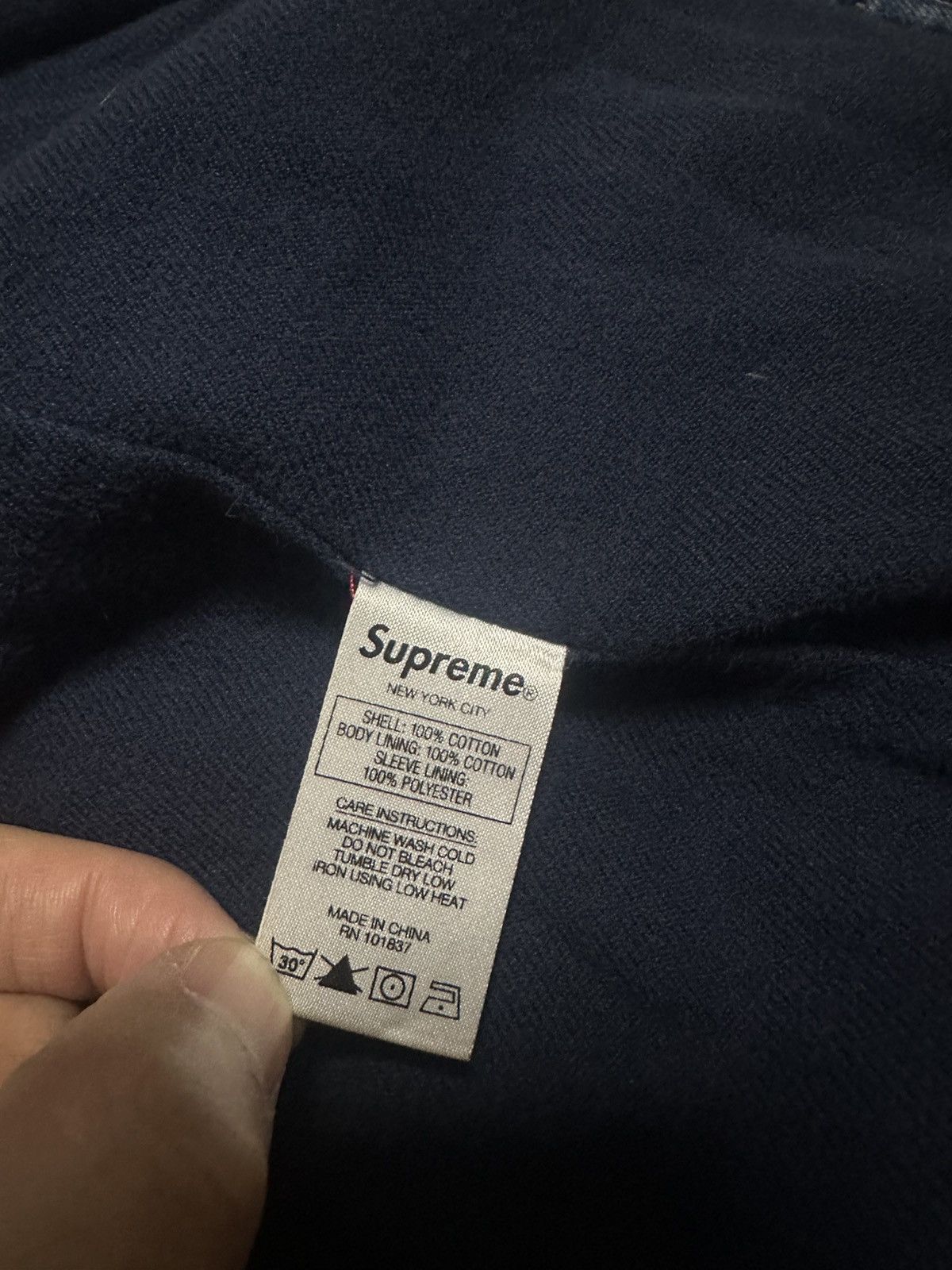 Supreme × Vintage Supreme Corduroy Patchwork Denim Jacket Washed Blue Size US S / EU 44-46 / 1 - 5 Thumbnail