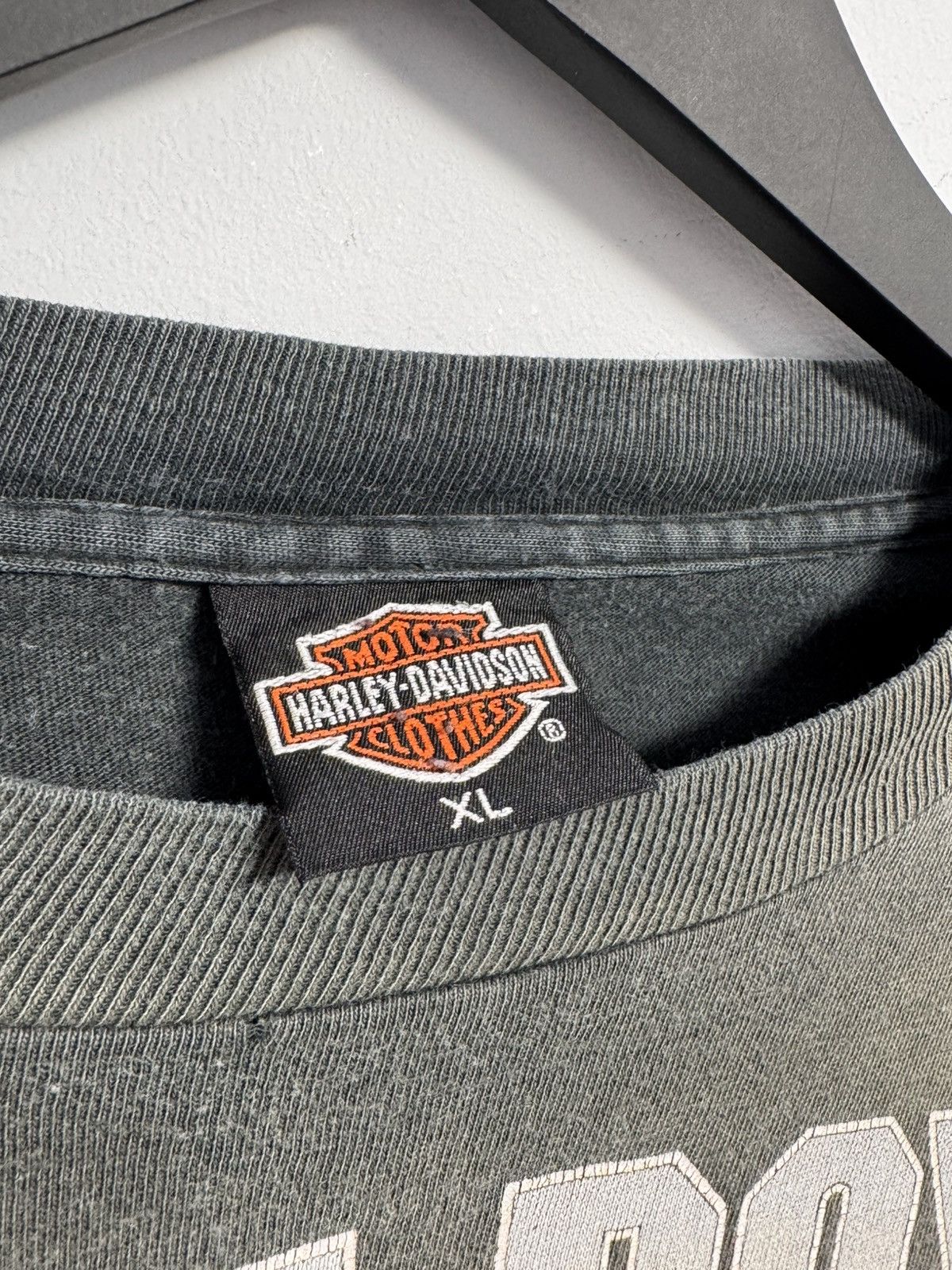 Vintage 1990 Harley Davidson 3D Emblem Fat Boy Size US XL / EU 56 / 4 - 7 Thumbnail