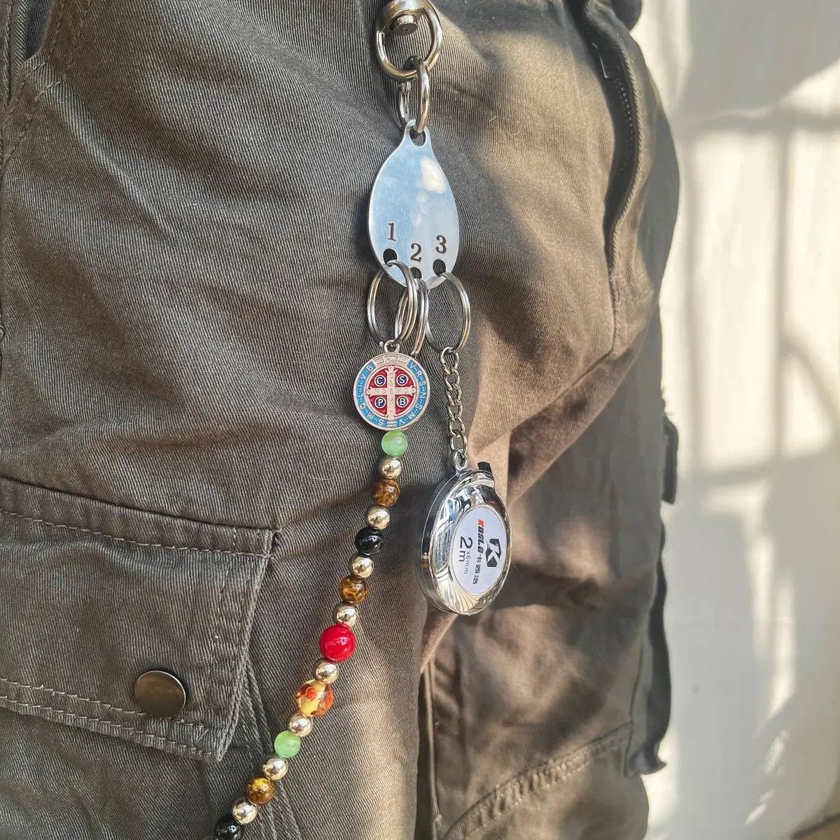 Japanese Brand × Jewelry Handmade Natural Stone Punk Jeans Chain Size ONE SIZE - 2 Thumbnail
