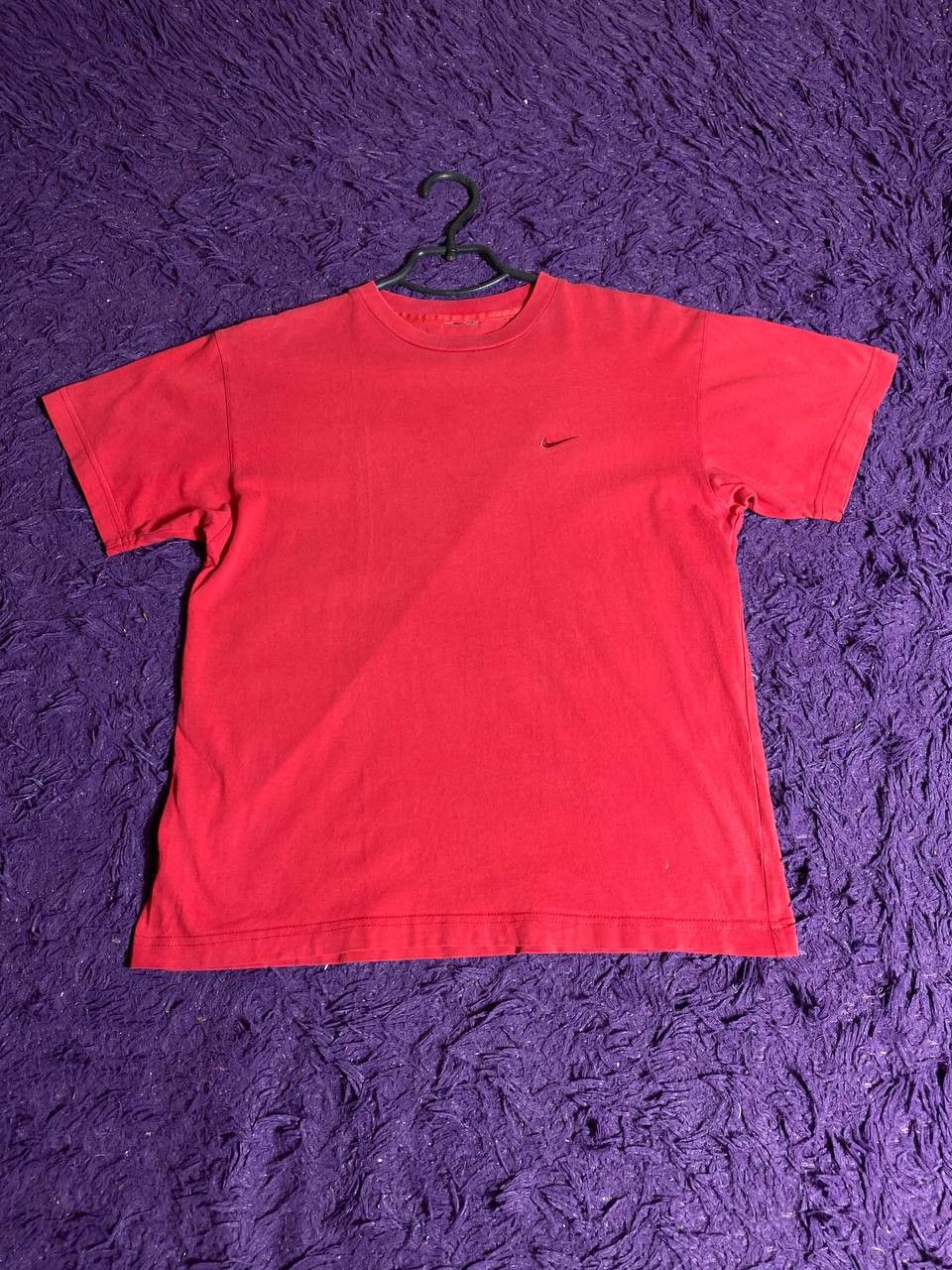 Nike × Vintage 90s Nike Central Swoosh Vintage Y2K Oversized Retro T-Shirt Size US M / EU 48-50 / 2 - 2 Thumbnail
