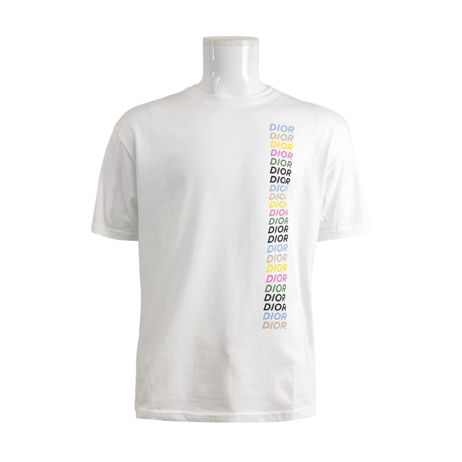 Dior Dior Multi Color Logo T-Shirt Size S Size US S / EU 44-46 / 1 - 1 Thumbnail