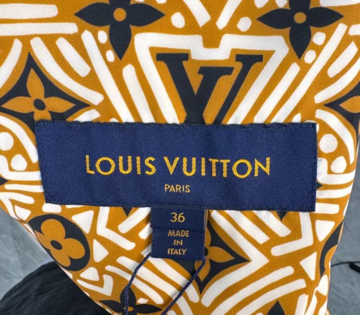 Louis Vuitton Louis Vuitton Black sleeve leather label hooded jacket Size US S / EU 44-46 / 1 - 7 Thumbnail