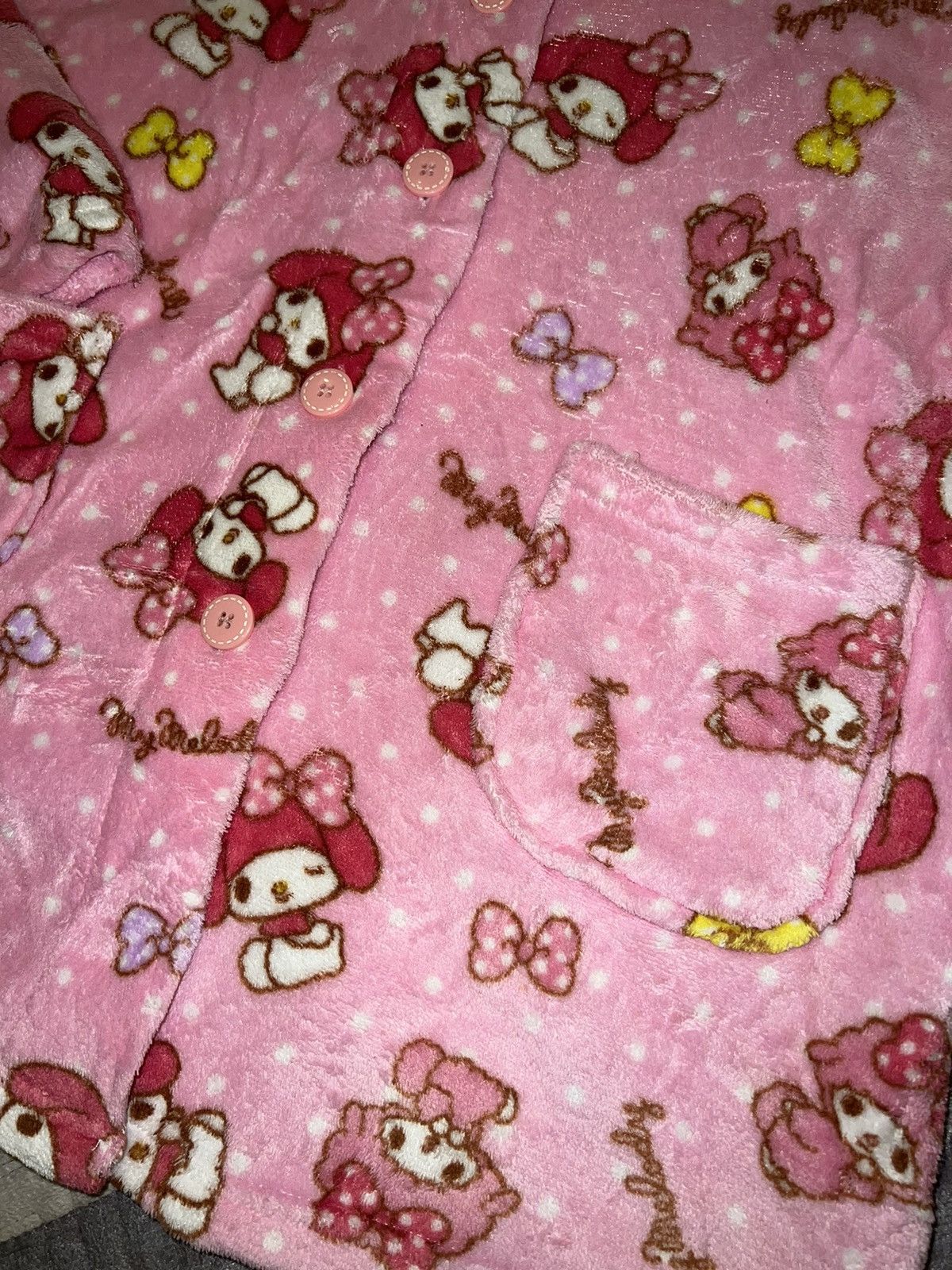 Japanese Brand My melody fluffy pajamas shirt ⭐︎ ♫🎀 Size L / US 10 / IT 46 - 10 Thumbnail