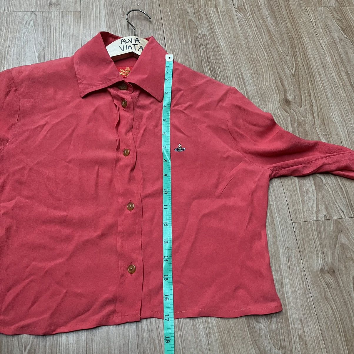Vivienne Westwood Vivienne Westwood Milan Croped Top Button Ups Shirt Size M / US 6-8 / IT 42-44 - 16 Thumbnail