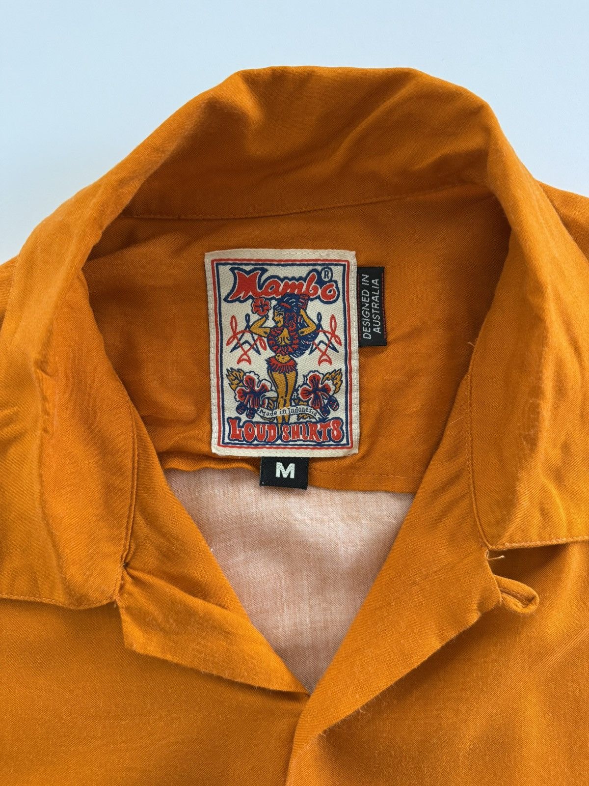 Mambo Mambo Loud Shirts - Orange Shortsleeve shirt Size US M / EU 48-50 / 2 - 4 Thumbnail