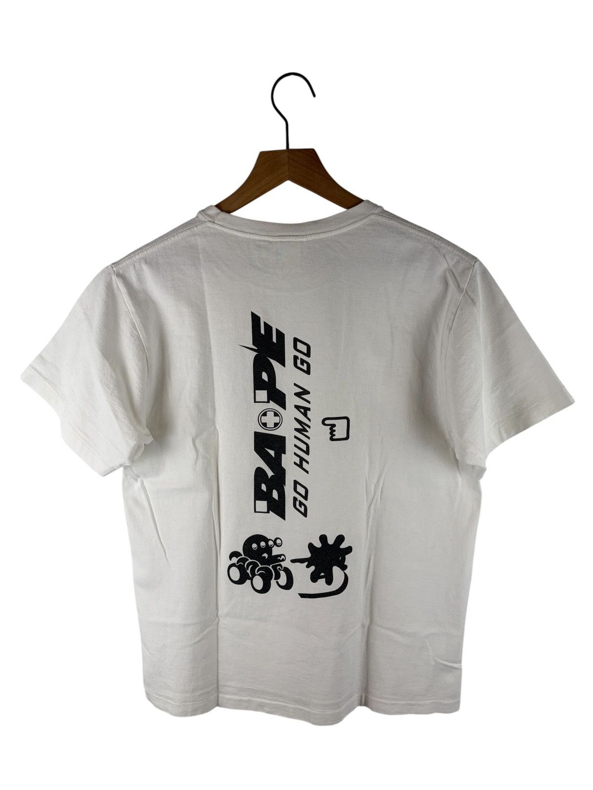 Bape Bape Go Human Go Print Tee Size US M / EU 48-50 / 2 - 1 Thumbnail