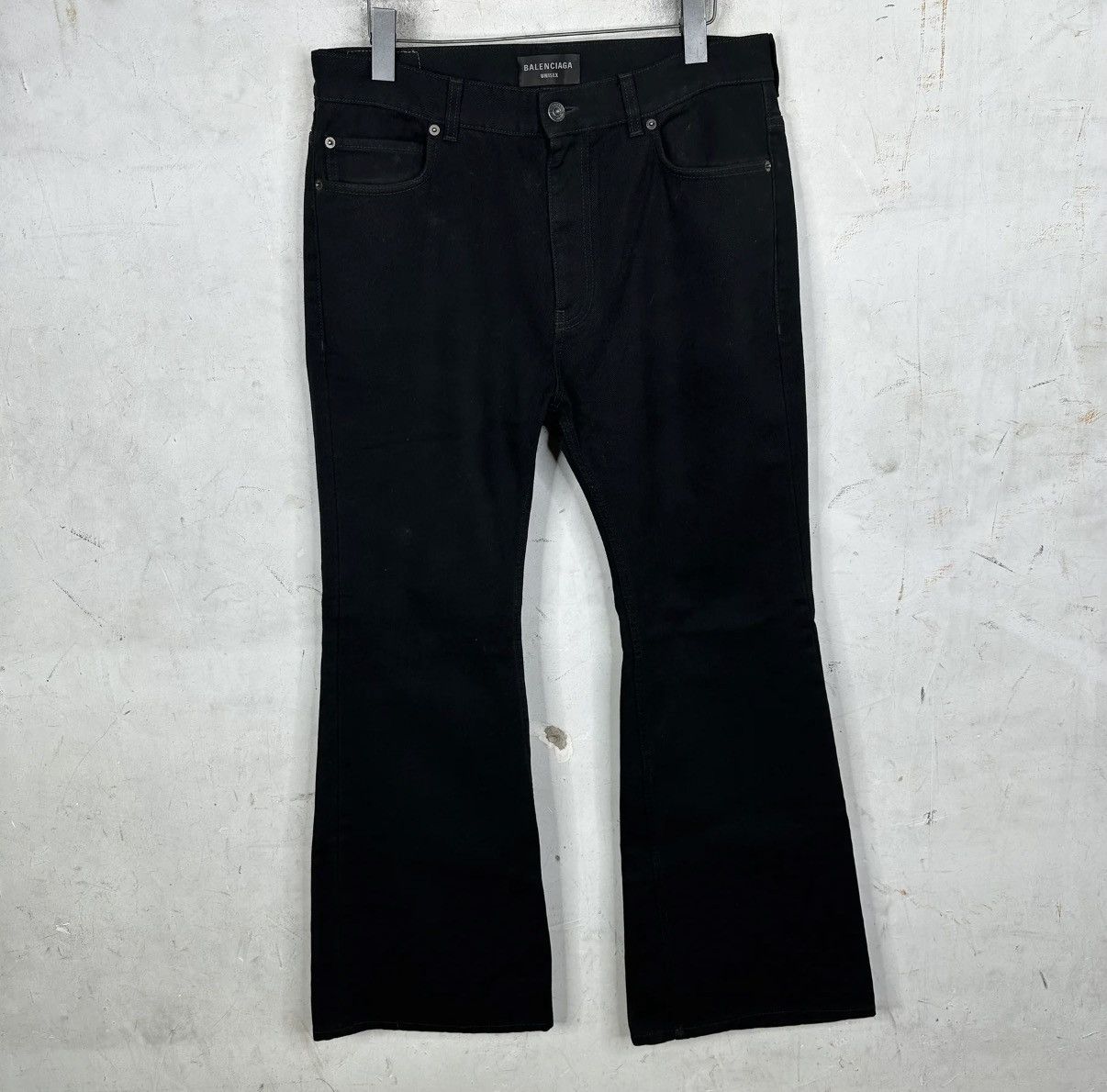 Balenciaga Flared Denim | Grailed