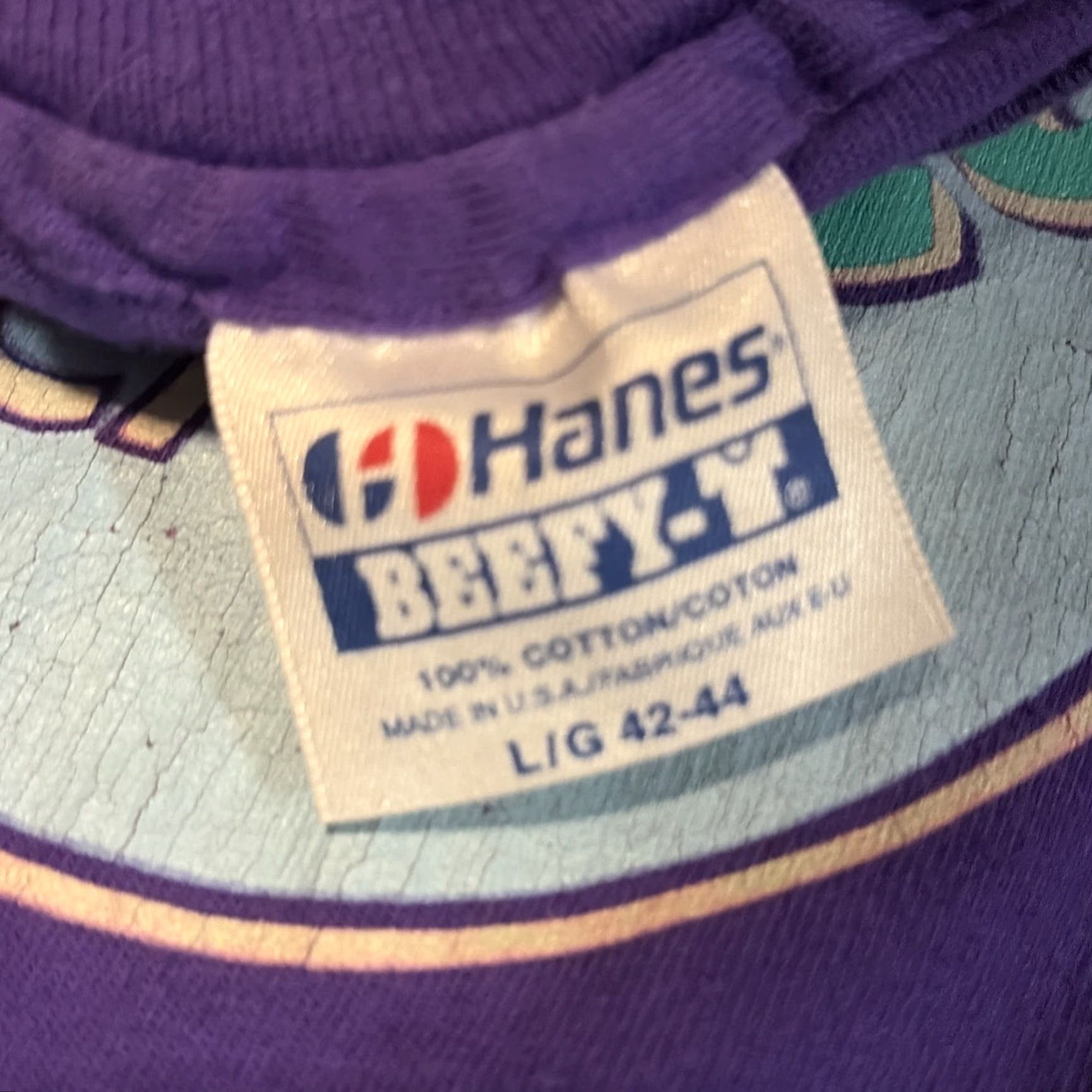 Hard Rock Cafe VINTAGE 90s Hard Rock Cafe Maui Hawaii Purple Tourist Vacation T-Shirt Large Size US L / EU 52-54 / 3 - 5 Thumbnail