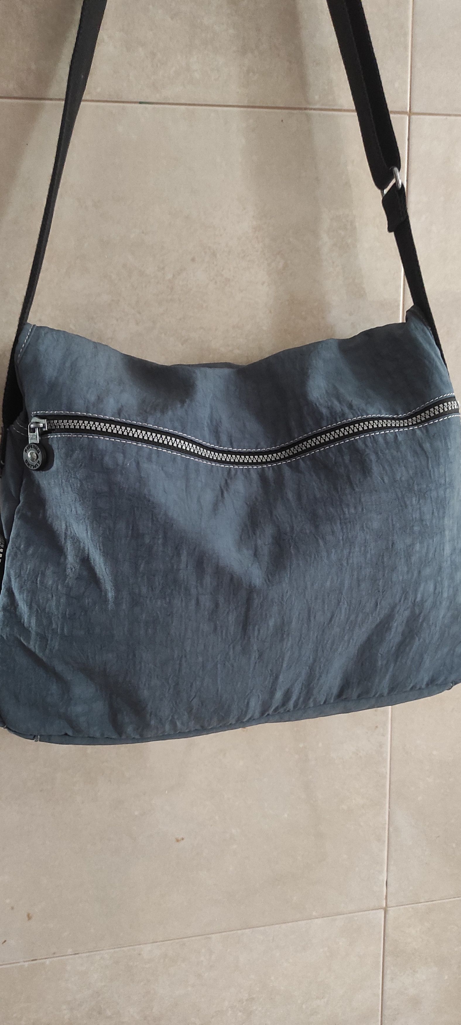 Japanese Brand Kipling Messenger Blue Nylon Crossbody Expandable Bag Size ONE SIZE - 16 Thumbnail
