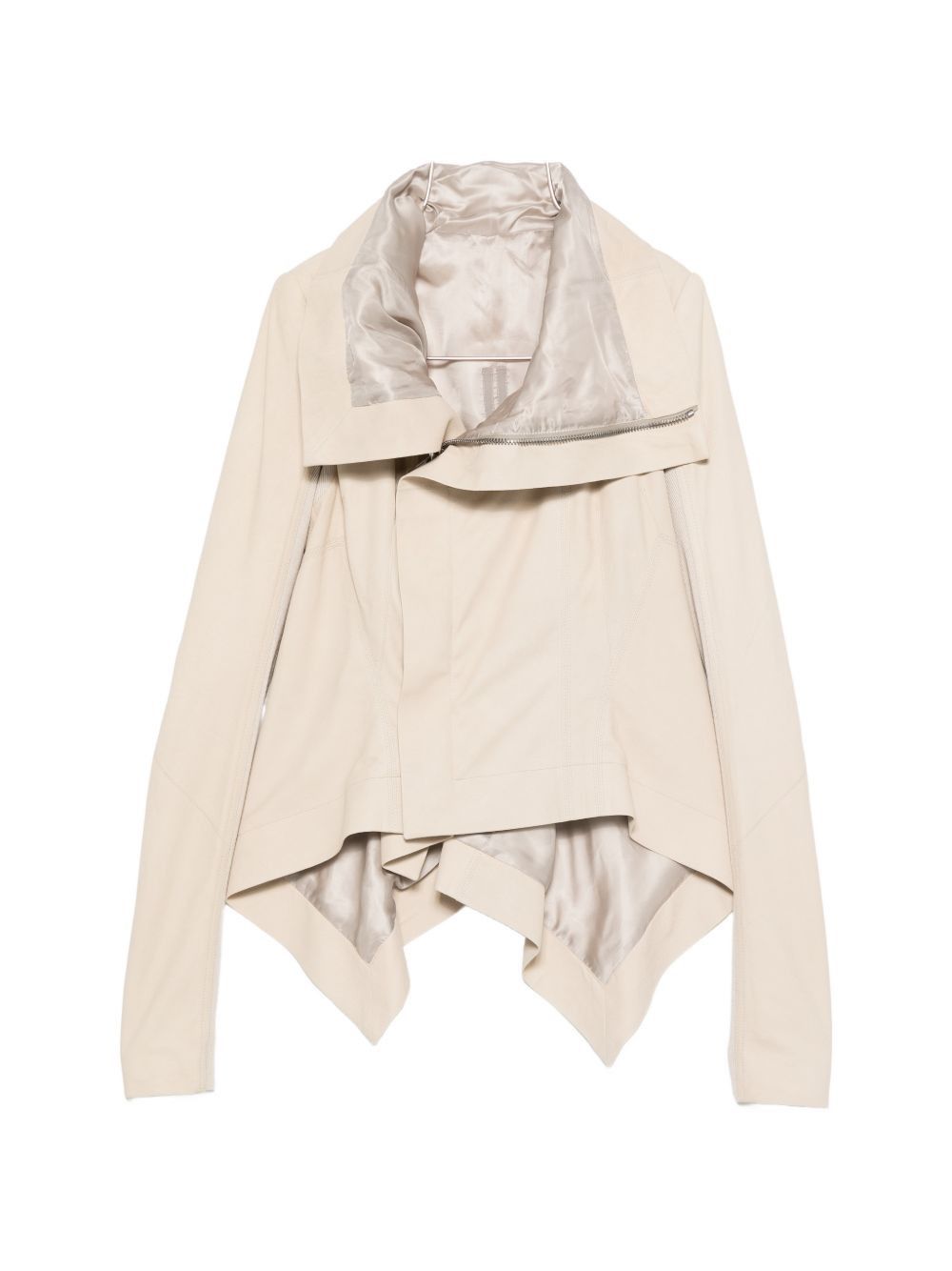 Rick Owens LEATHER JACKET Size M / US 6-8 / IT 42-44 - 1 Thumbnail