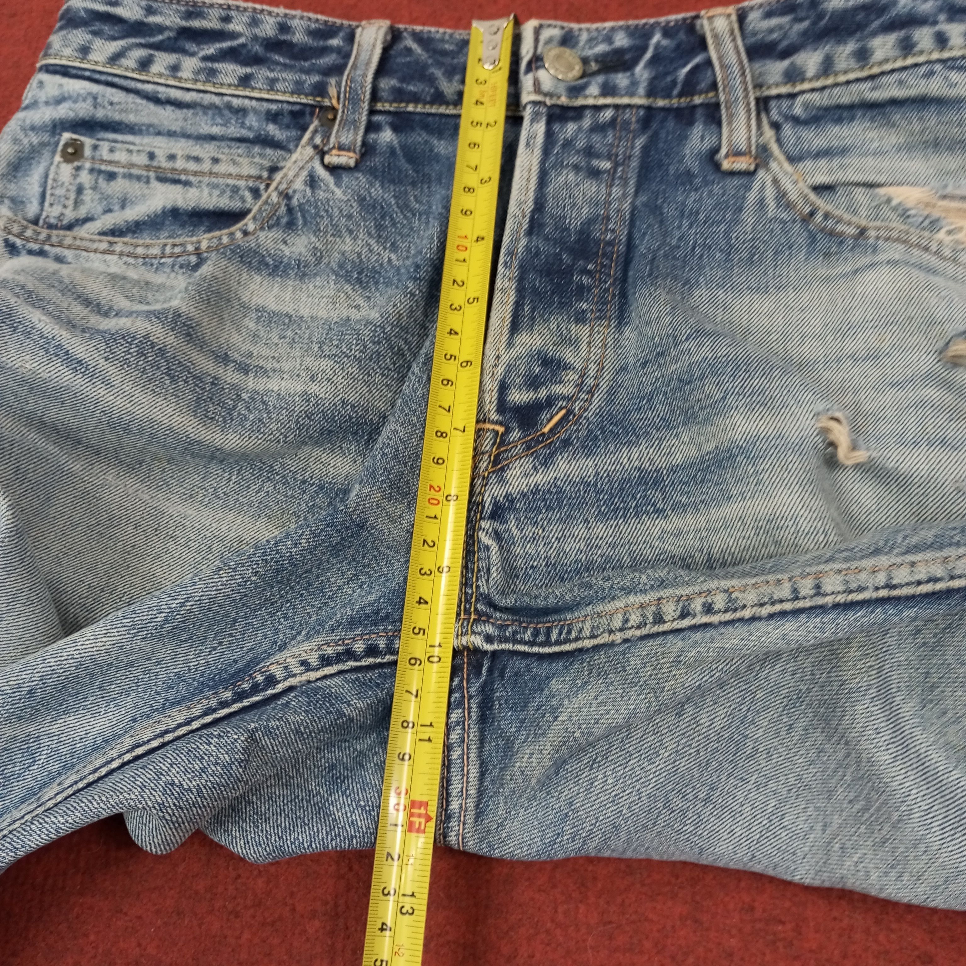 Japanese Brand Vintage Hramchm Japanese Brand Distressed Jeans c244n29 Size US 31 - 8 Thumbnail