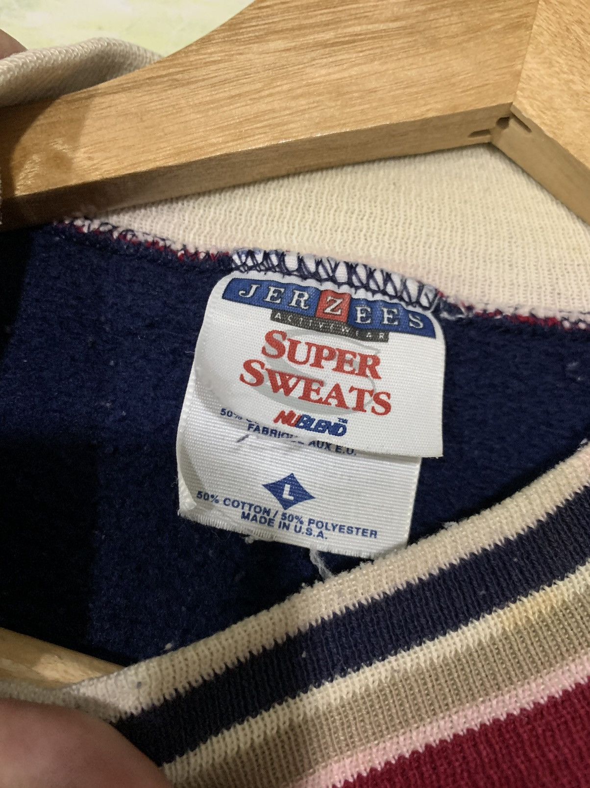 Other × Vintage Vintage Sweatshirt Jerzees TMC Whistler Size US L / EU 52-54 / 3 - 7 Thumbnail