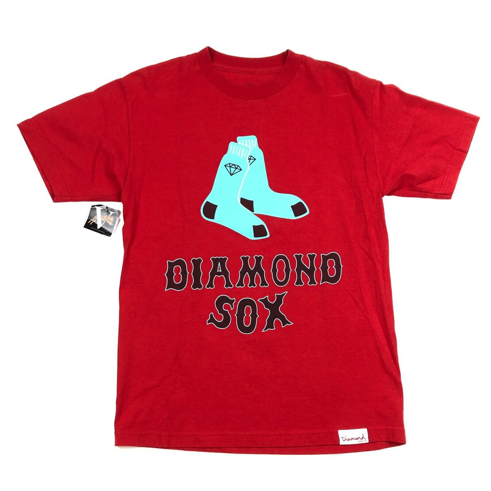 Diamond Supply Co. Diamond Supply Co Boston Red Sox Tee T Shirt Size Small S B3 Size US S / EU 44-46 / 1 - 1 Thumbnail