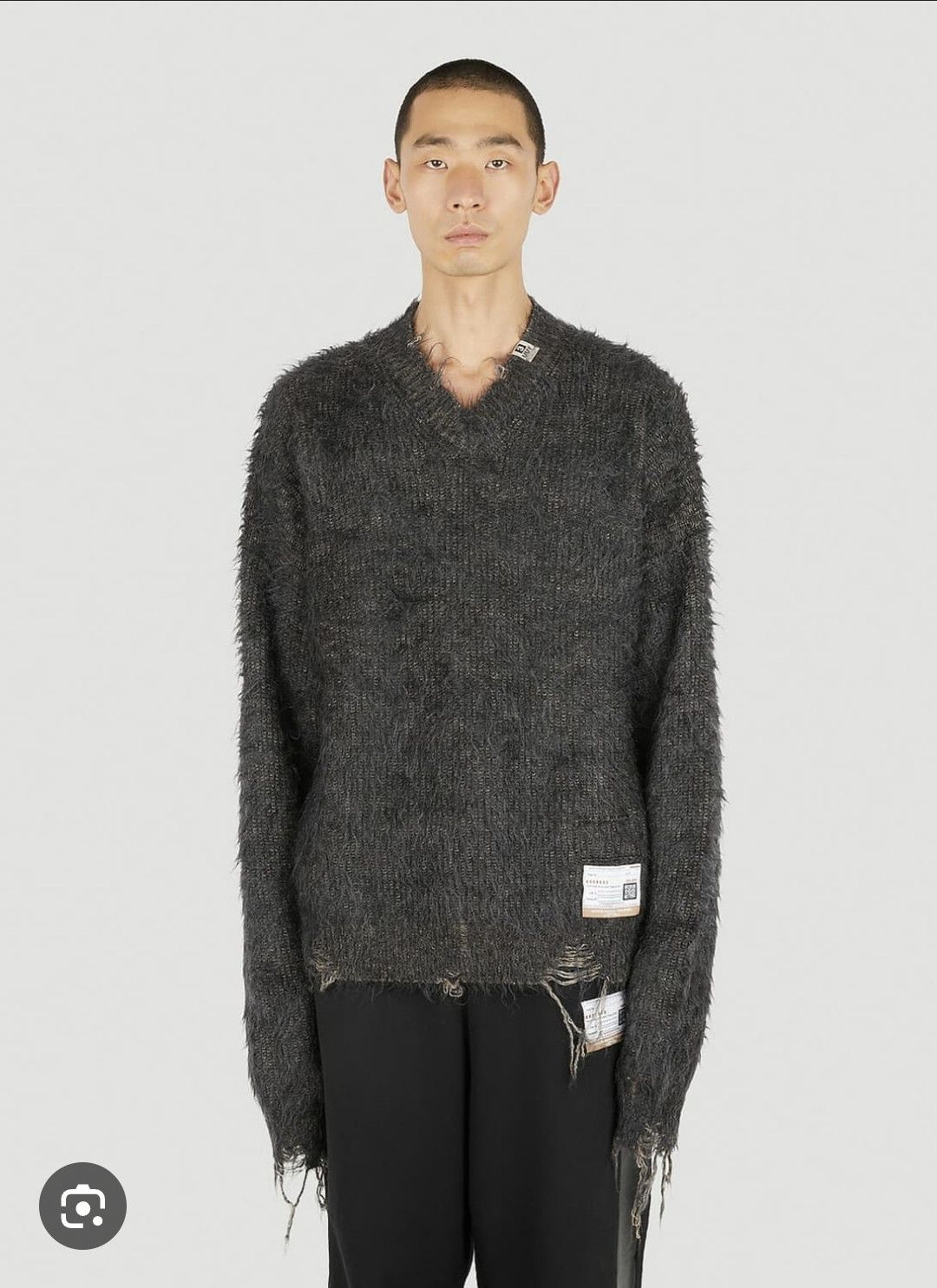 Maison MIHARA YASUHIRO Brushed knit pullover Size US XL / EU 56 / 4 - 11 Thumbnail
