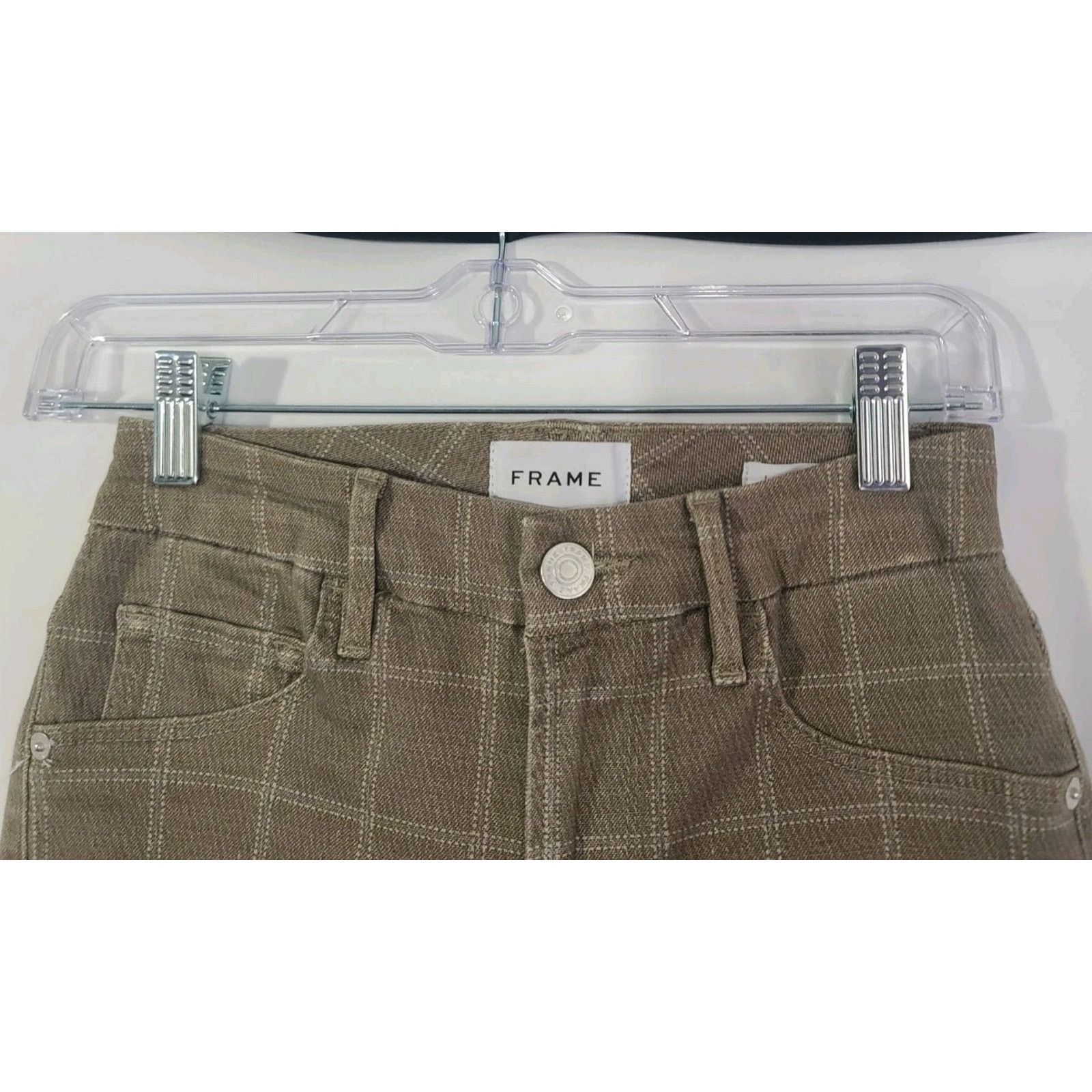 Frame Frame Womens Brown 25 Le Crop Mini Bootcut Jeans Oxford Size 25" / US 0 / IT 36 - 6 Thumbnail