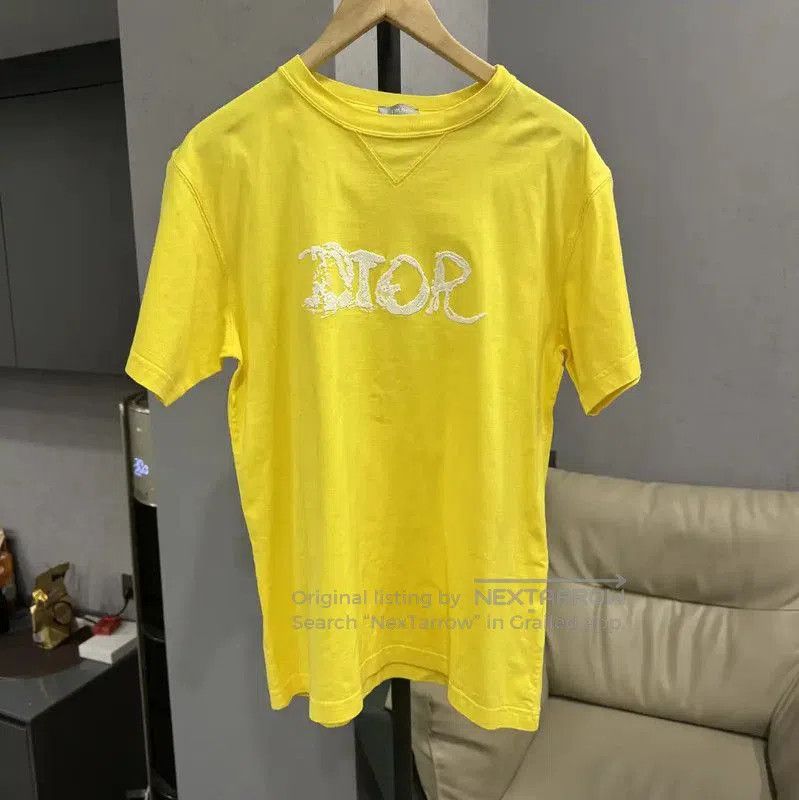Dior Dior Yellow Cotton T. Size M / US 6-8 / IT 42-44 - 1 Thumbnail