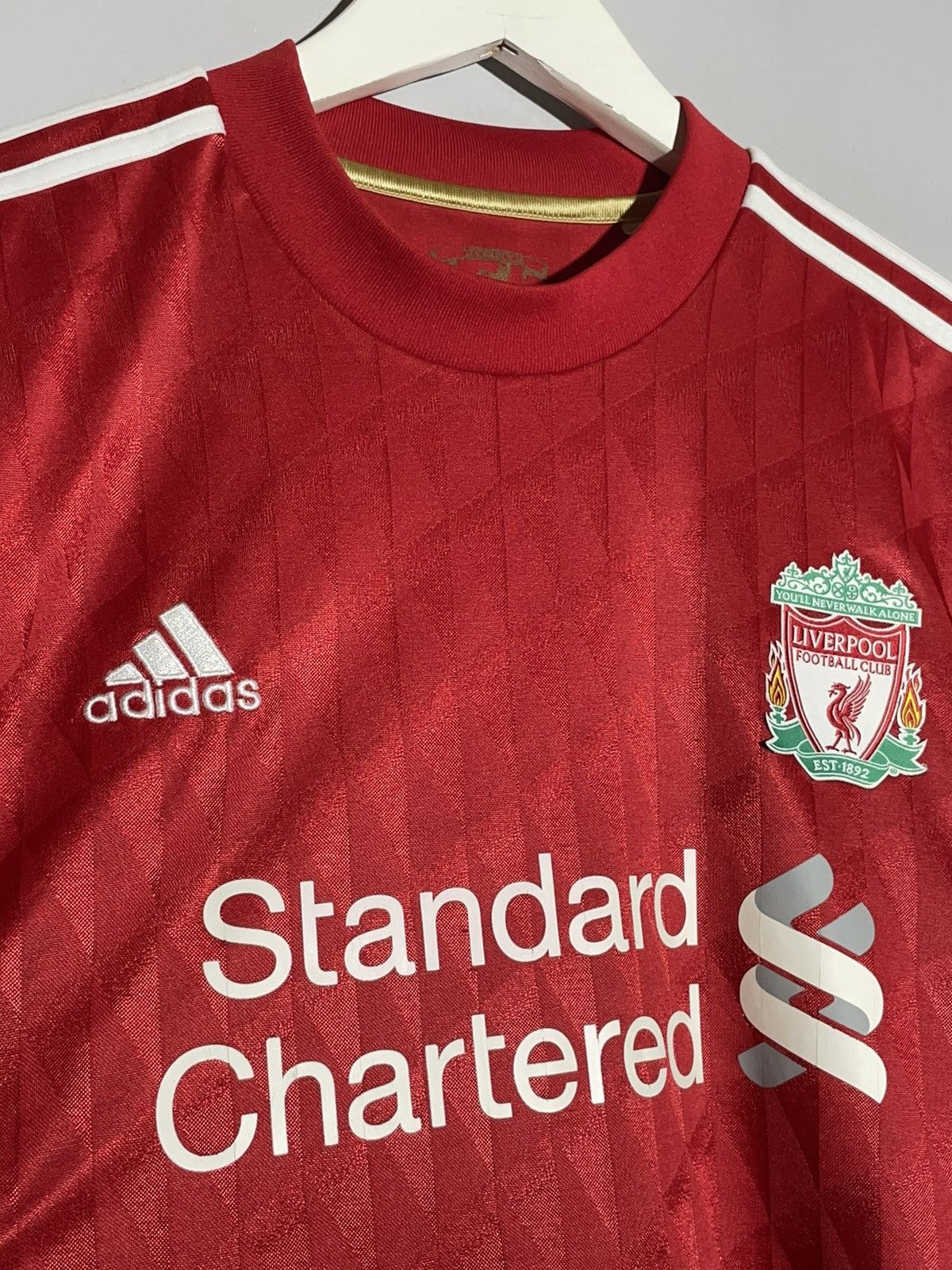 Adidas Liverpool FC Adidas 2010/11 Home Y2k Football Shirt Size US M / EU 48-50 / 2 - 3 Thumbnail