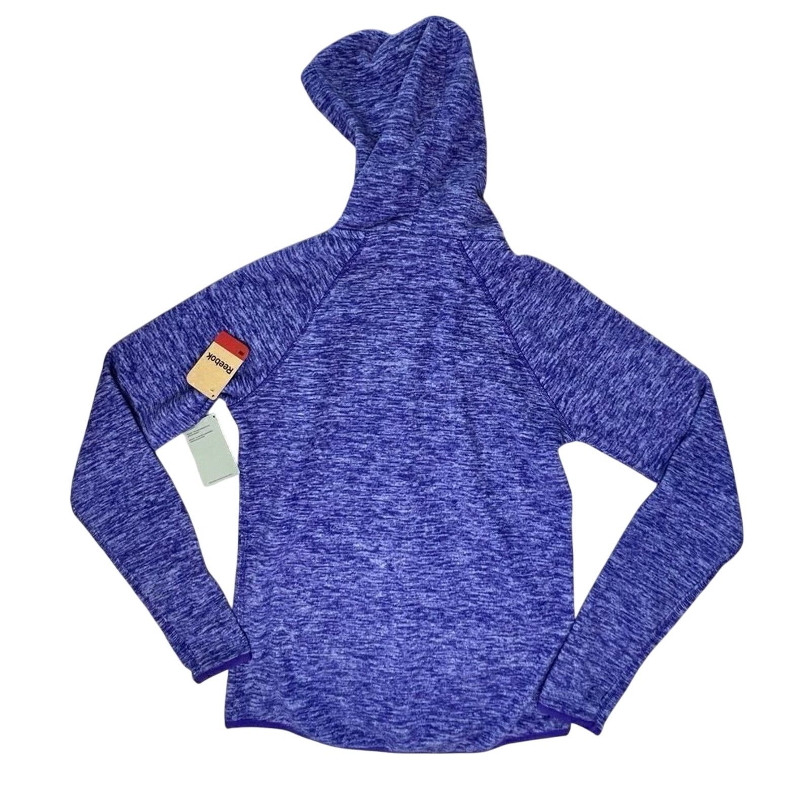 Reebok Reebok Polar Fleece Crush It Zip Up Jacket SMALL NWT Size S / US 4 / IT 40 - 9 Thumbnail