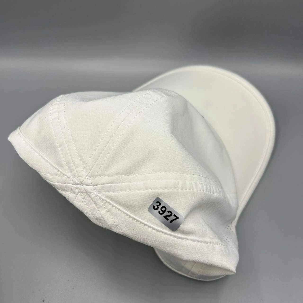 Adidas Adidas 3 Stripes Aeroready Hat Men White Gray Strap Back Cap Size ONE SIZE - 7 Thumbnail