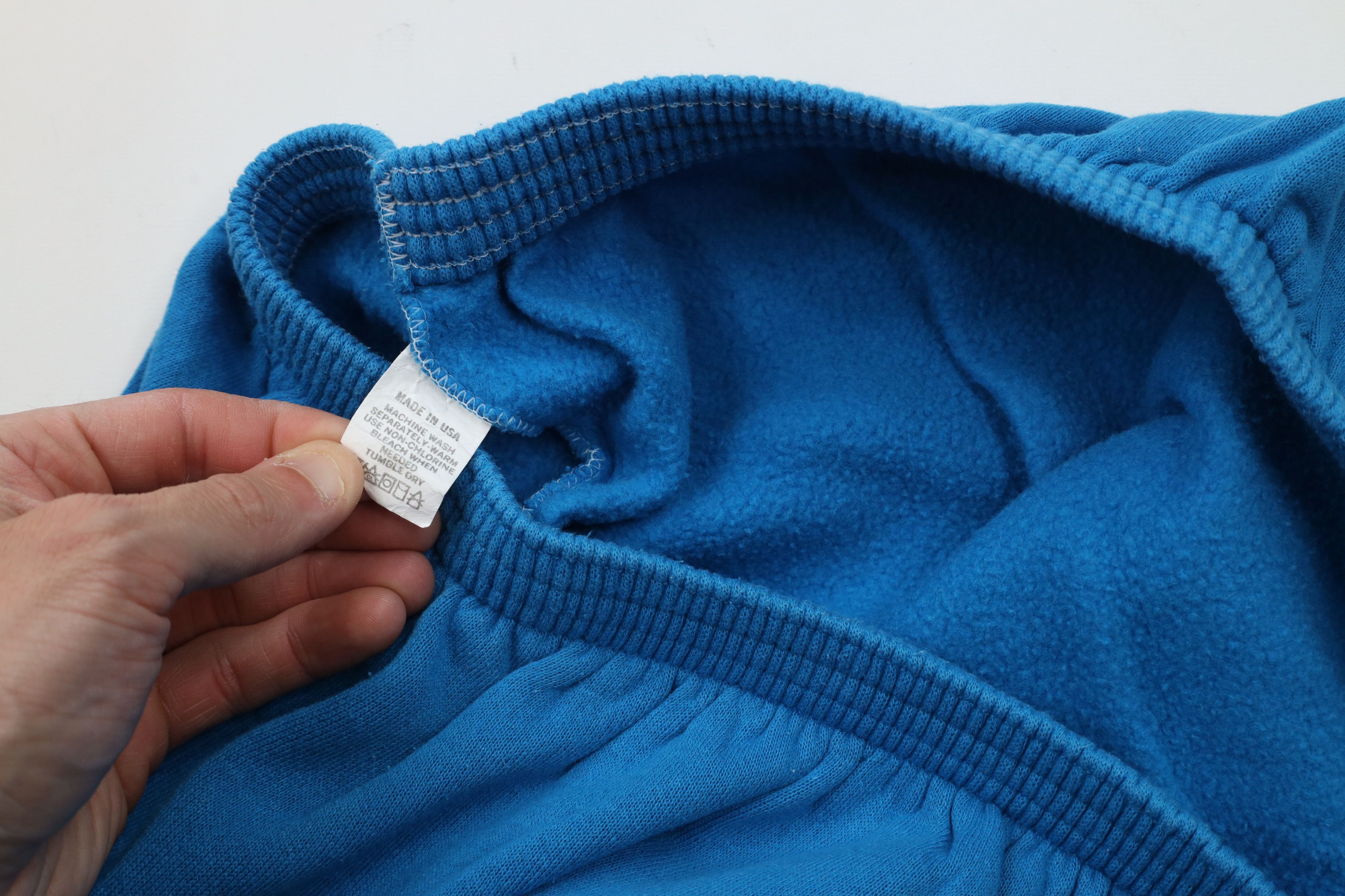 Vintage Vintage 70s 80s Streetwear Sweatpants Joggers Blue USA Size US 36 / EU 52 - 7 Thumbnail
