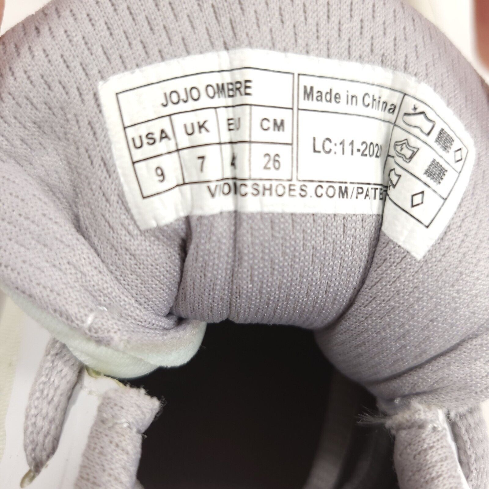 Vionic Vionic Jojo Ombre Athletic Training Shoe Womens Size 9 White Size US 9 / IT 39 - 7 Thumbnail