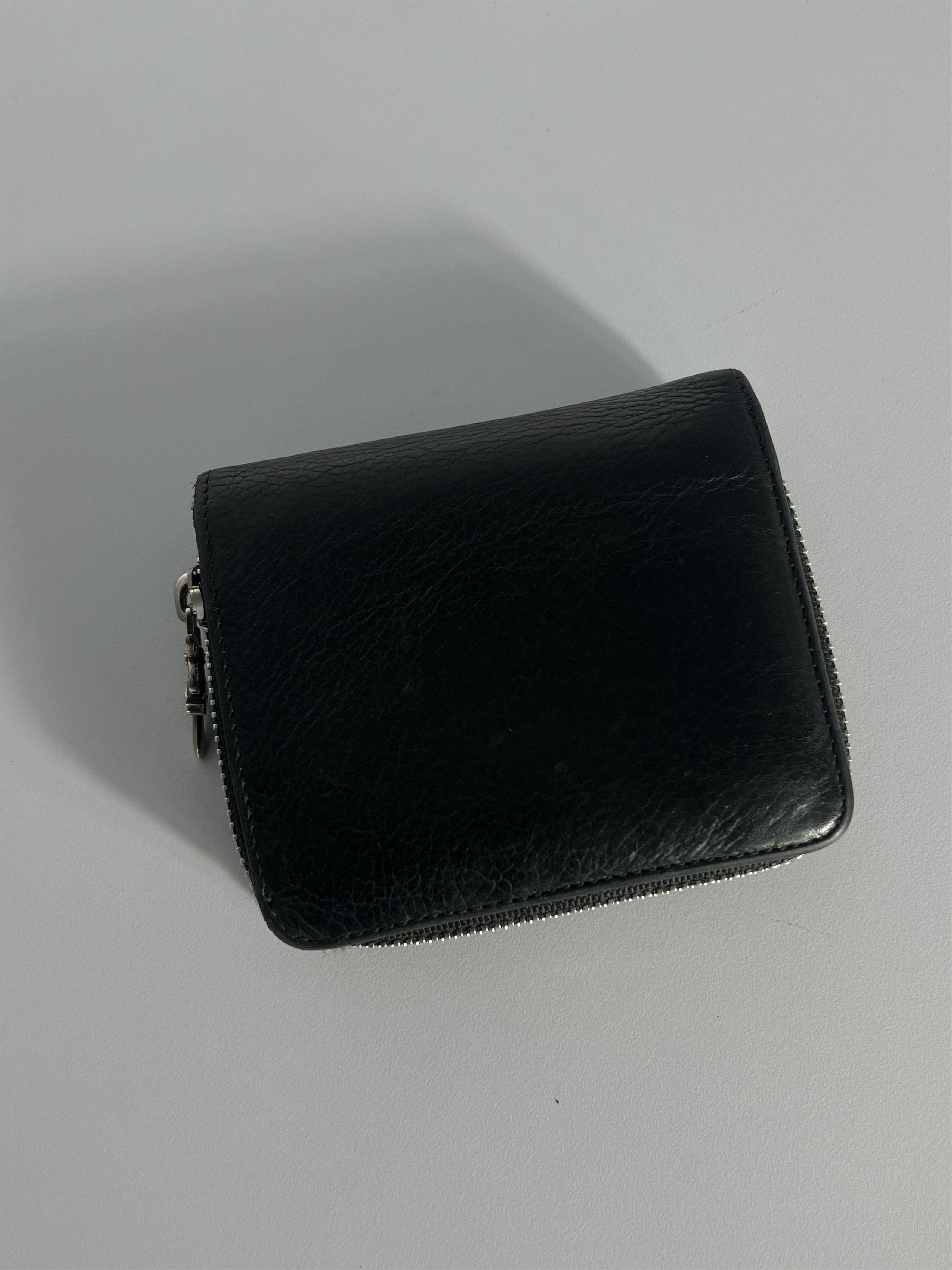 Chrome Hearts Chrome Hearts Square Scroll Logo Zip Bill Wallet Black Size ONE SIZE - 2 Thumbnail