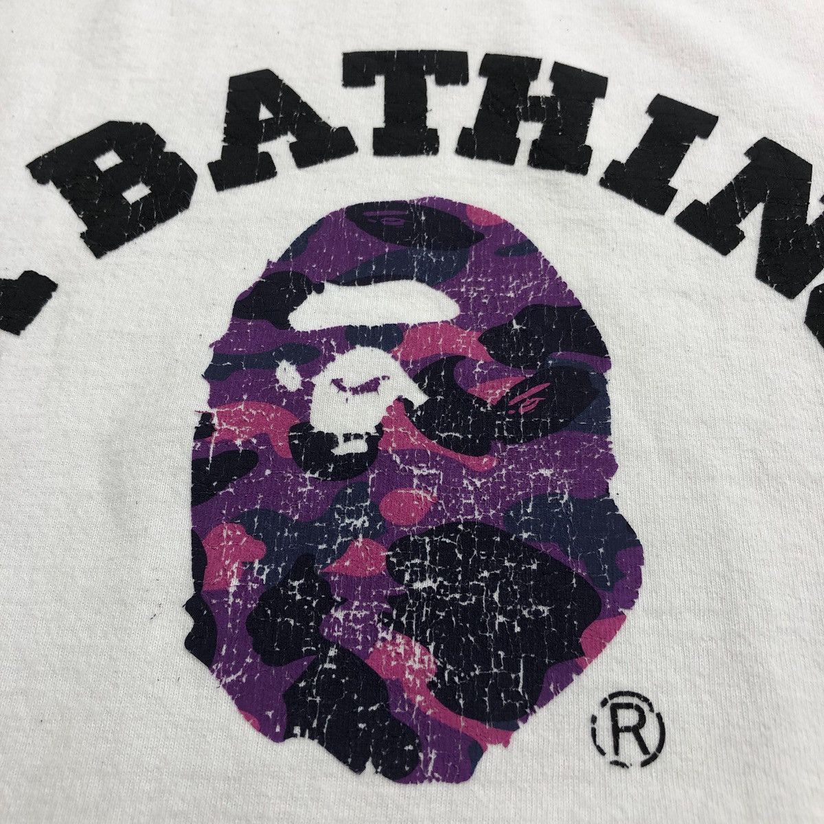 Bape A Bathing Ape Color Camo College Tee Bape Iconic Size US XXL / EU 58 / 5 - 5 Thumbnail