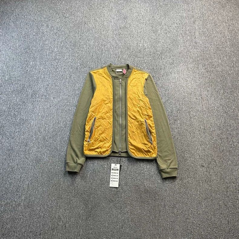 Dries van noten Patchwork zipper jacket -DMC