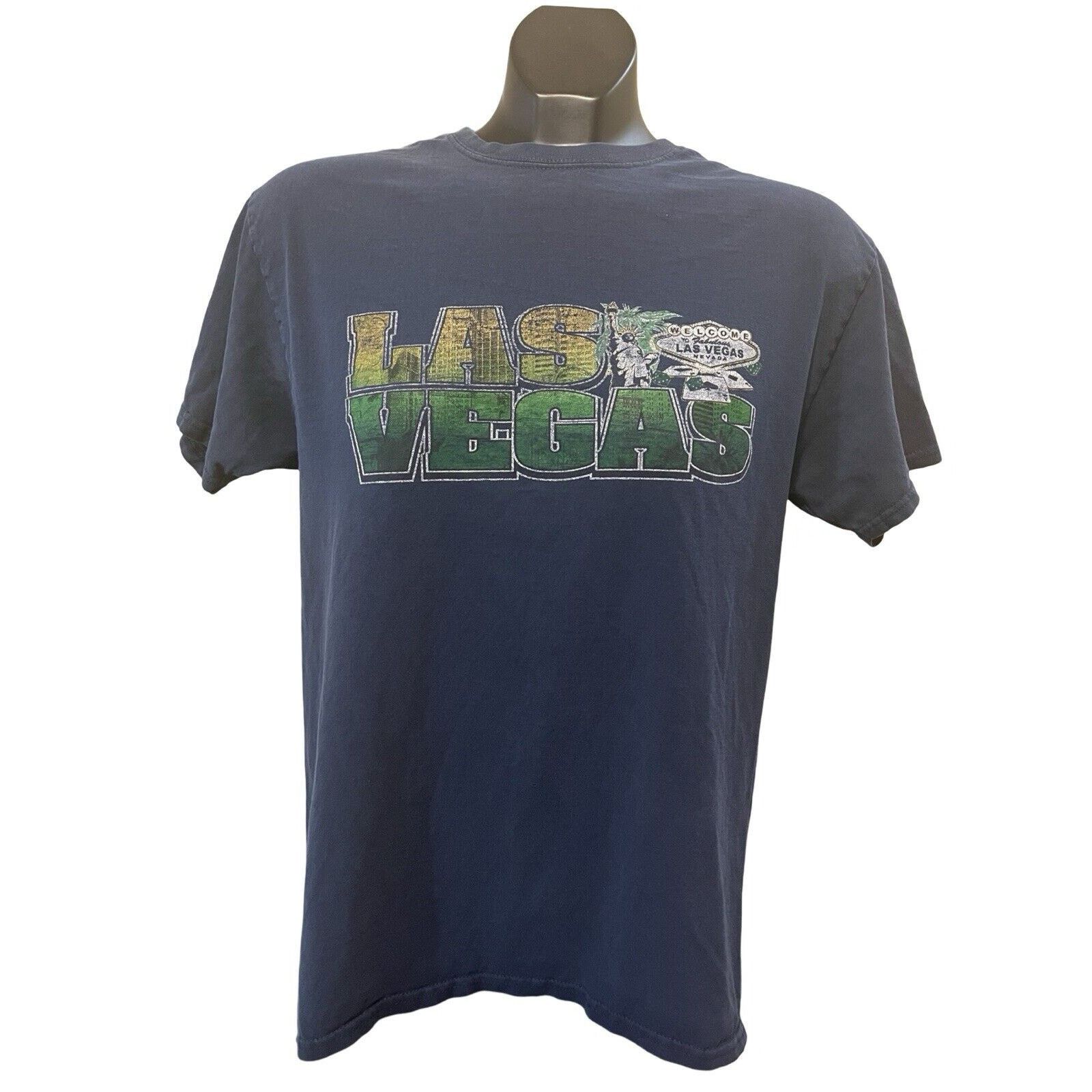 Fruit Of The Loom 2000s Las Vegas Graphic Tee - Men’s XS Size US XS / EU 42 / 0 - 1 Thumbnail