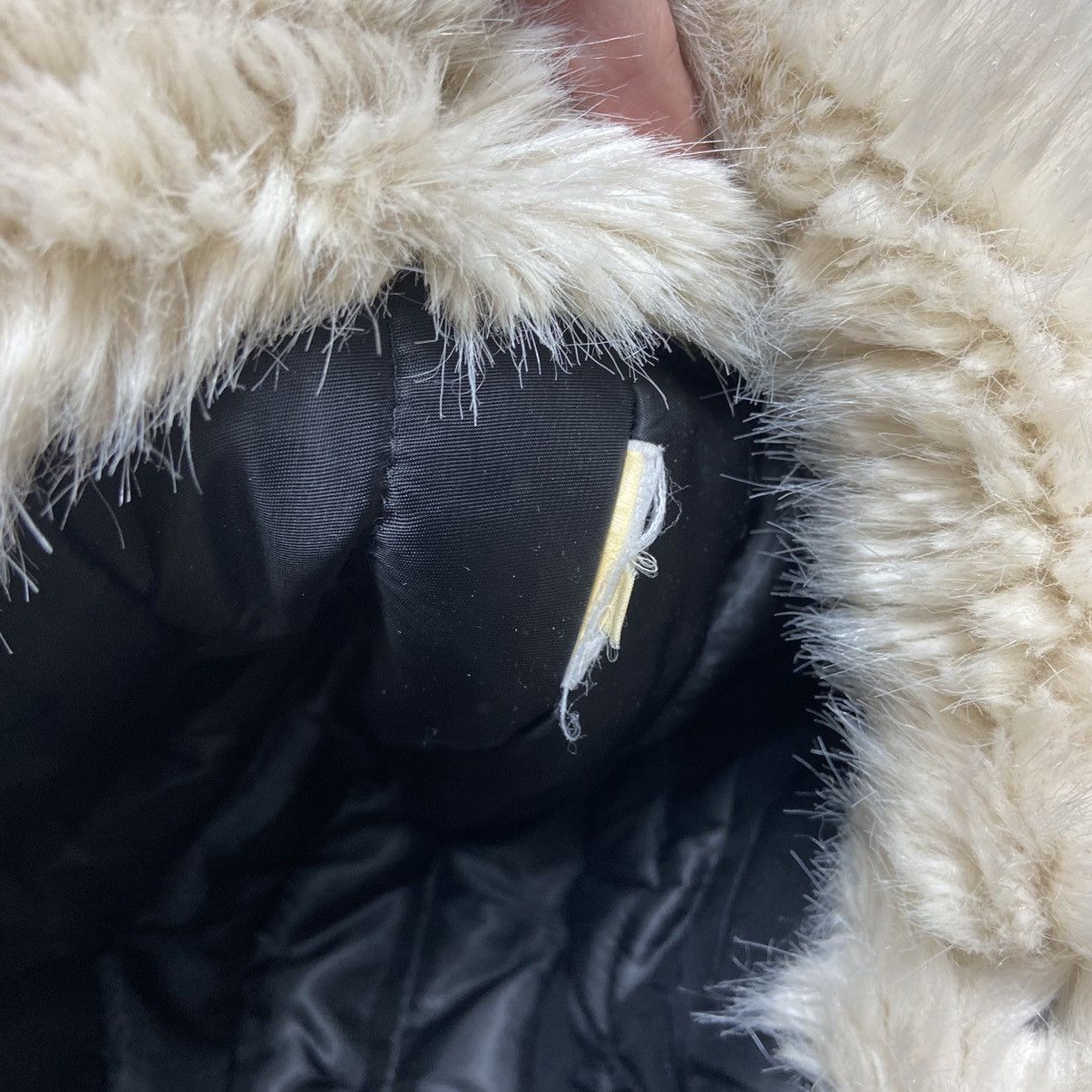 Hysteric Glamour × Vintage 📌 Vintage Fur Fuzy Mohair Y2K Ushanka Hat Size ONE SIZE - 8 Thumbnail