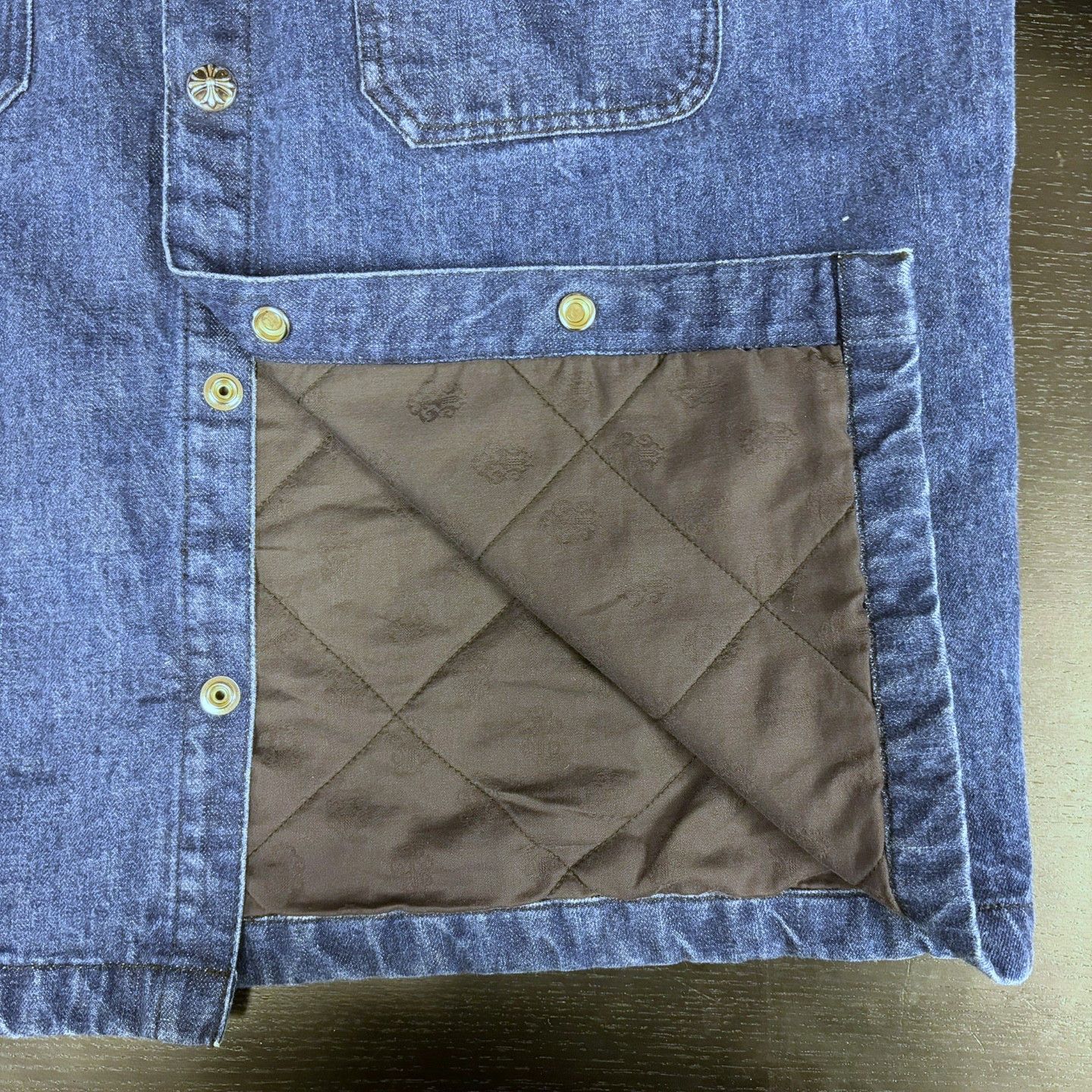 Chrome Hearts Work Dog Denim Shirt Jacket Size US L / EU 52-54 / 3 - 6 Thumbnail