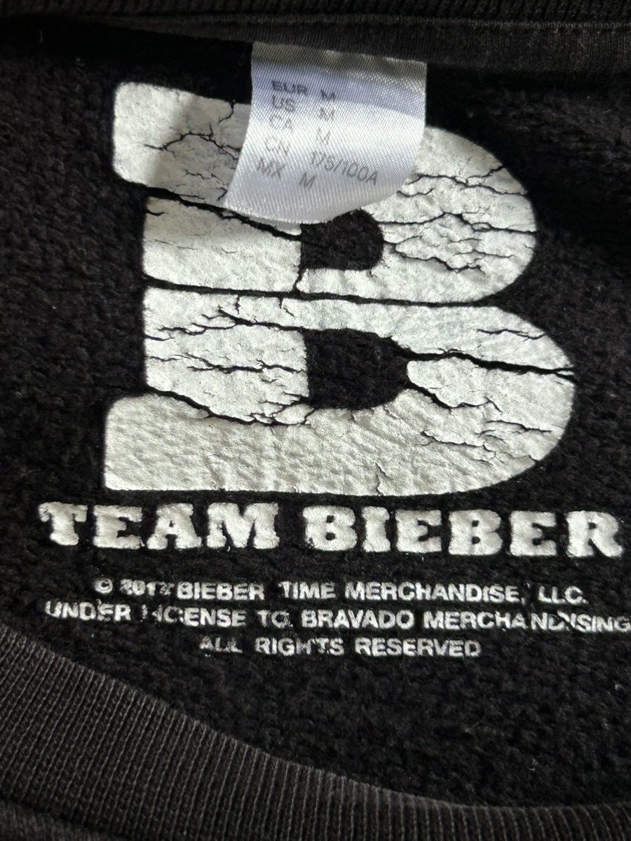 Justin Bieber × Vintage Sunfaded Justin Bieber sweatshirt Size US M / EU 48-50 / 2 - 5 Thumbnail