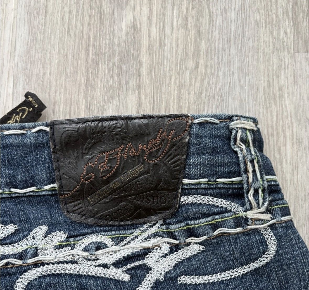 Ed Hardy Ed Hardy Low Rise Jeans Size 30" / US 8 / IT 44 - 3 Thumbnail