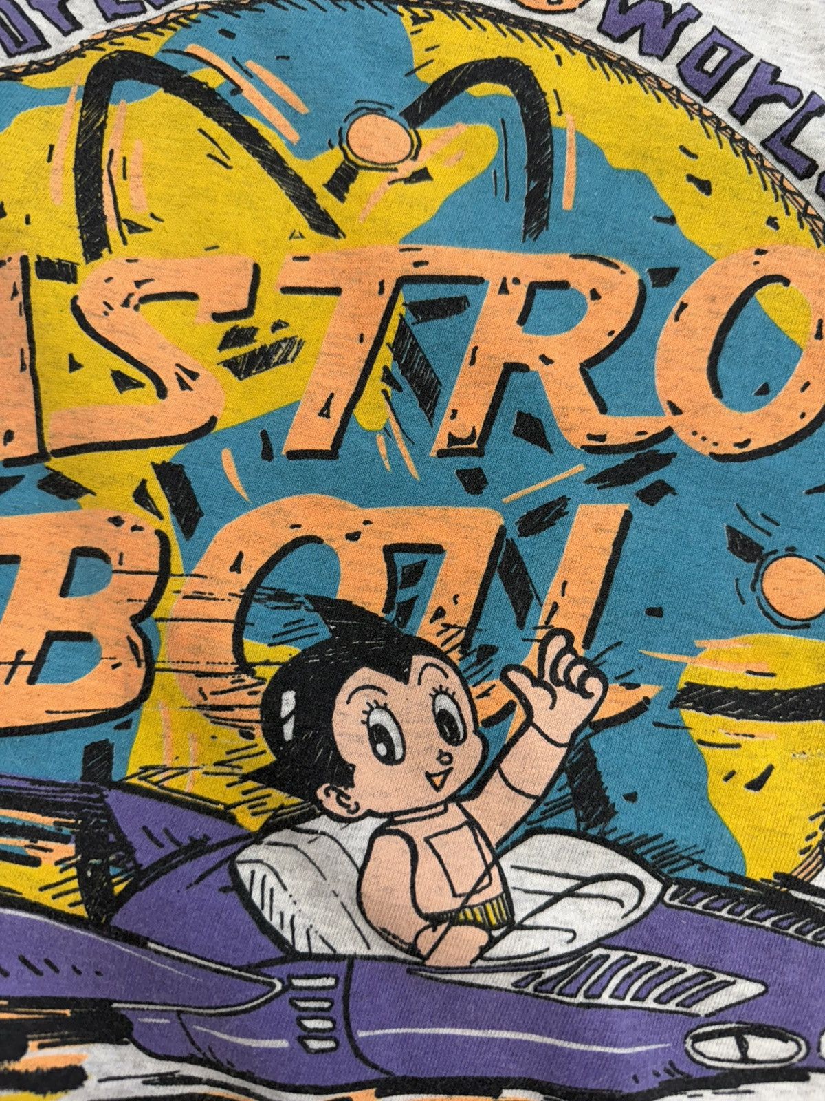 Vintage 1993 Vintage Astro Boy Anime World Peace Long Sleeve Tee Size US L / EU 52-54 / 3 - 4 Thumbnail