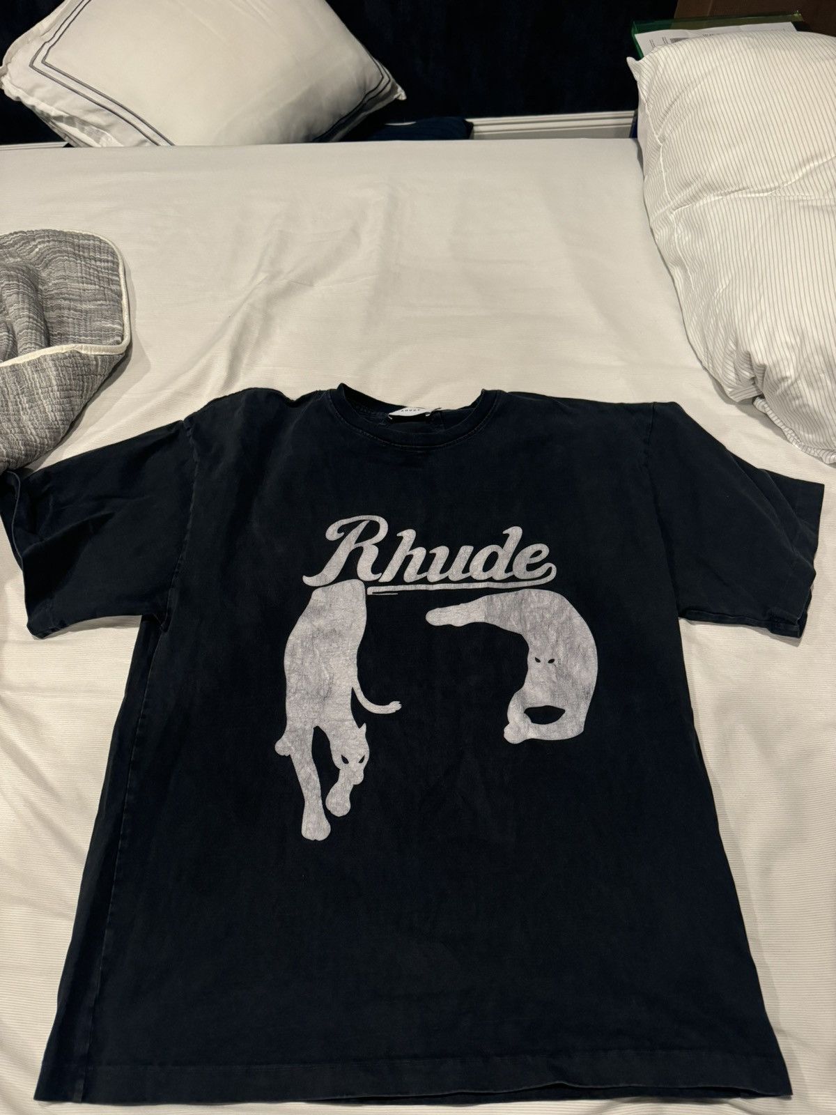 Rhude Navy blue Rhude shirt Size US M / EU 48-50 / 2 - 1 Thumbnail