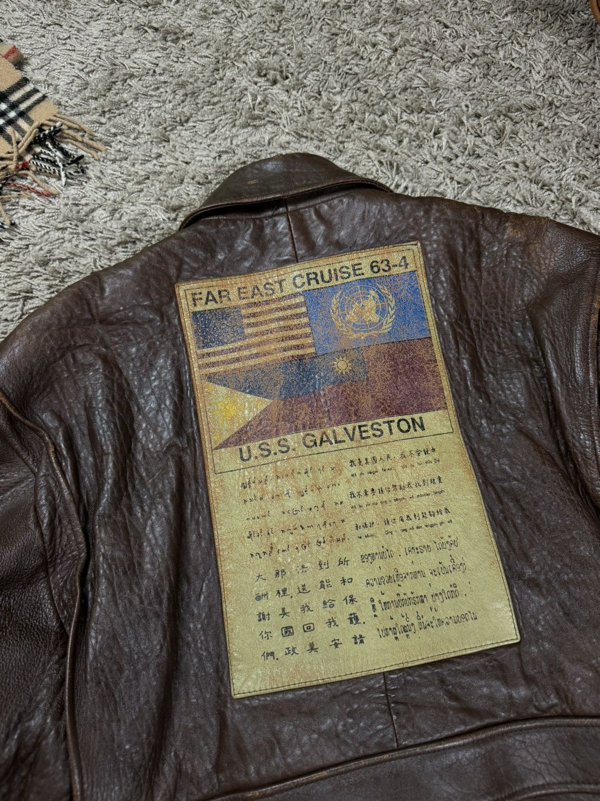 Avirex × Vintage Vintage leather jacket Avirex G-1 Top Gun 90s original item Size US M / EU 48-50 / 2 - 4 Thumbnail