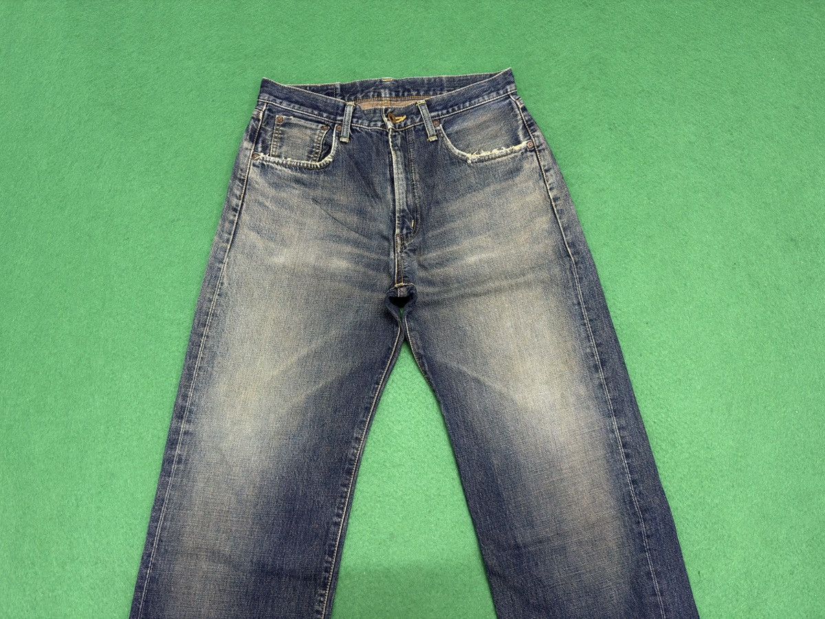 If Six Was Nine A30 Vintage Rusty Selvedge Edwin 505 Distressed Size US 30 / EU 46 - 2 Thumbnail