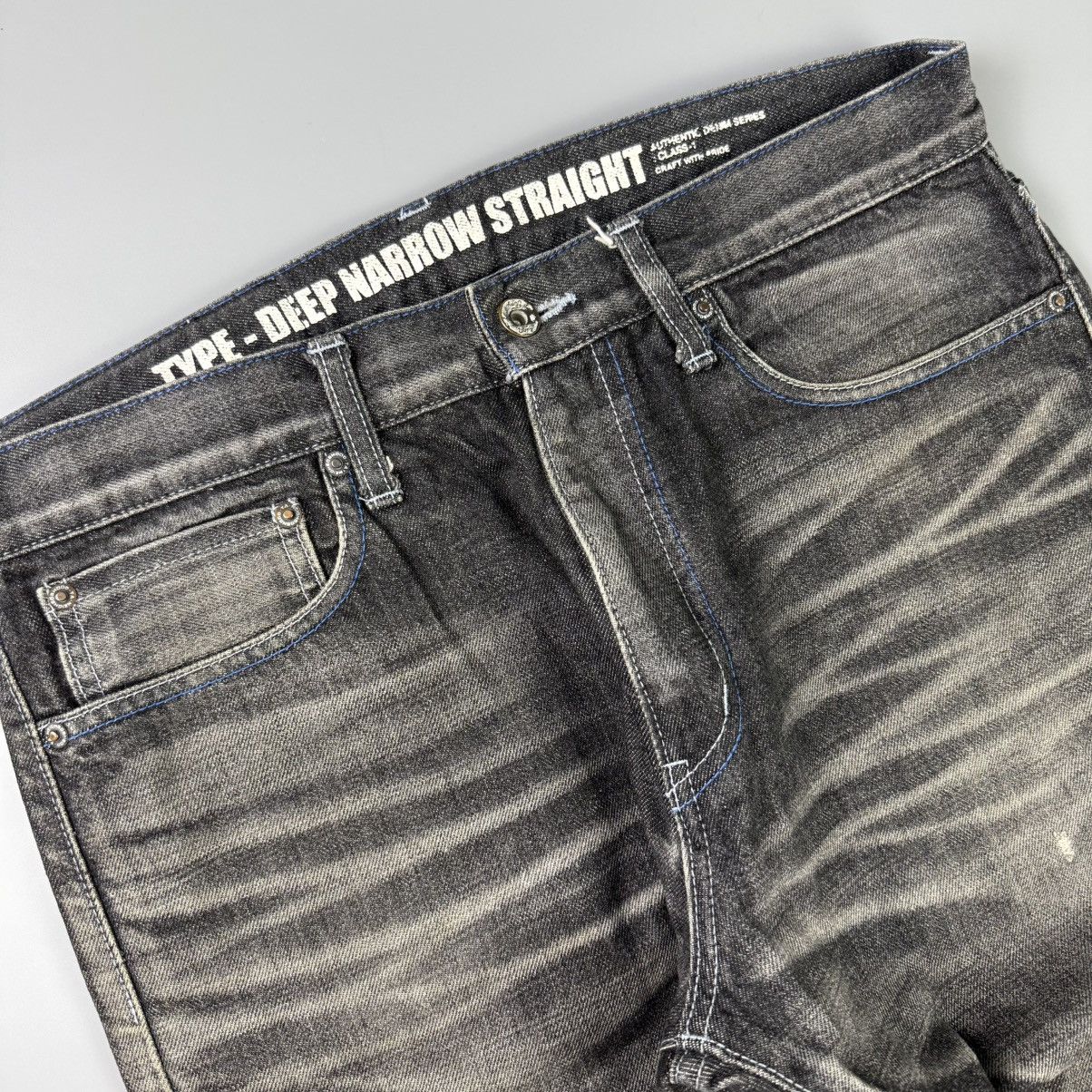 Neighborhood Neighborhood Washed.dp Narrow Straight Selvedge Denim Pants Size US 32 / EU 48 - 2 Thumbnail