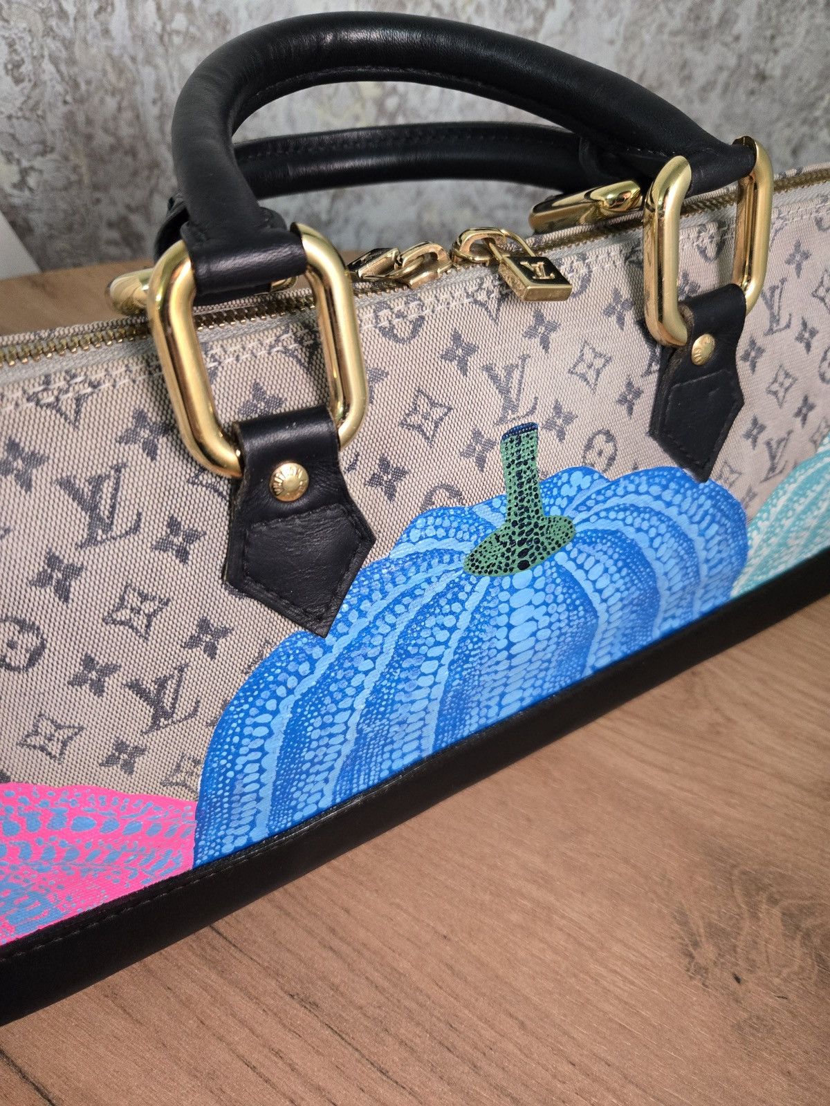 Louis Vuitton Louis Vuitton 2001 monogram mini Lin horizontal Alma Size ONE SIZE - 13 Thumbnail
