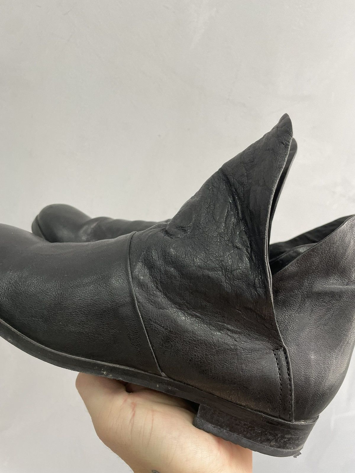 Hysteric Glamour Racing moto leather ankle y2k hystericglamour style boots Size US 7 / IT 37 - 7 Thumbnail