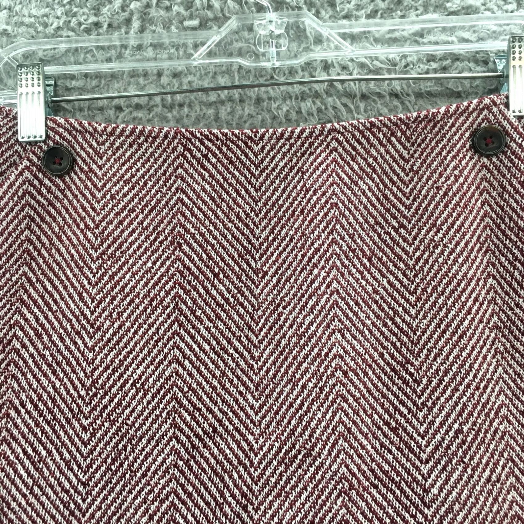 Banana Republic Banana Republic A-Line Skirt Womens 10 Multicolor Tweed Casual Pockets Size 32" / US 10 / IT 46 - 3 Thumbnail