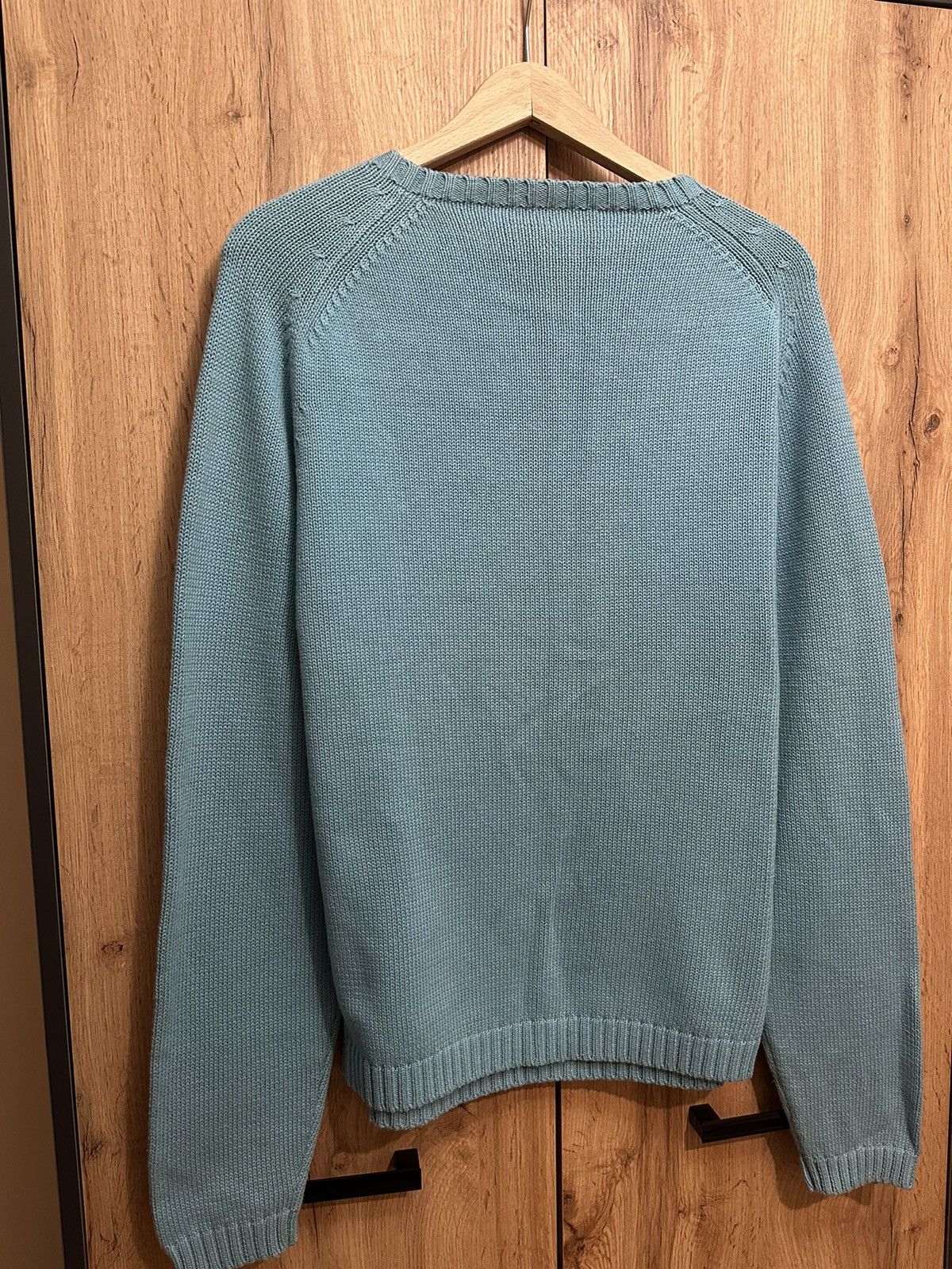 Yves Saint Laurent Blue YSL Sweater Knit Saint Laurent Sweater Size US L / EU 52-54 / 3 - 8 Thumbnail