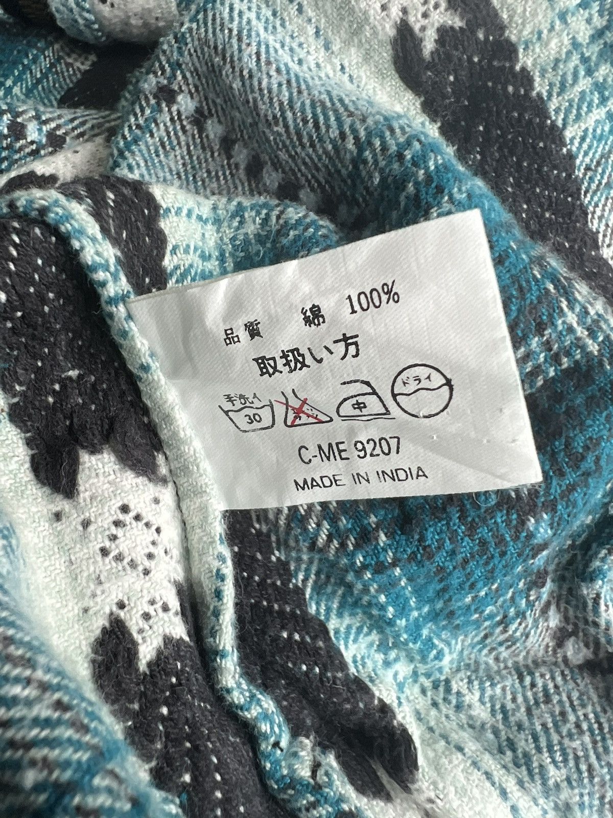 JNCO Y2K G Kids HipHop Navajo Print Madras Tartan Boxy OS Jacket Size US XL / EU 56 / 4 - 12 Thumbnail