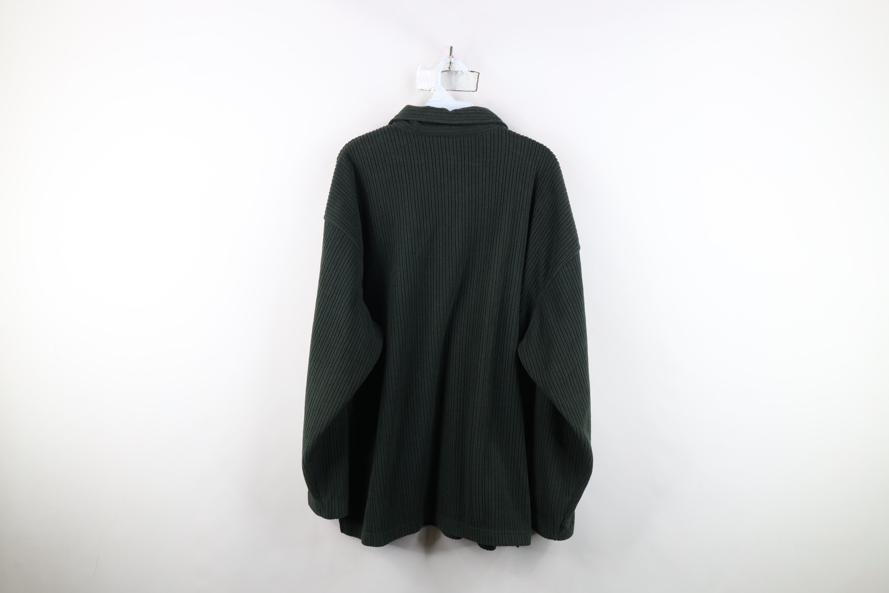 Vintage Vintage 90s Y2K Streetwear Ribbed Collars Long Sleeve Polo Size US L / EU 52-54 / 3 - 11 Thumbnail