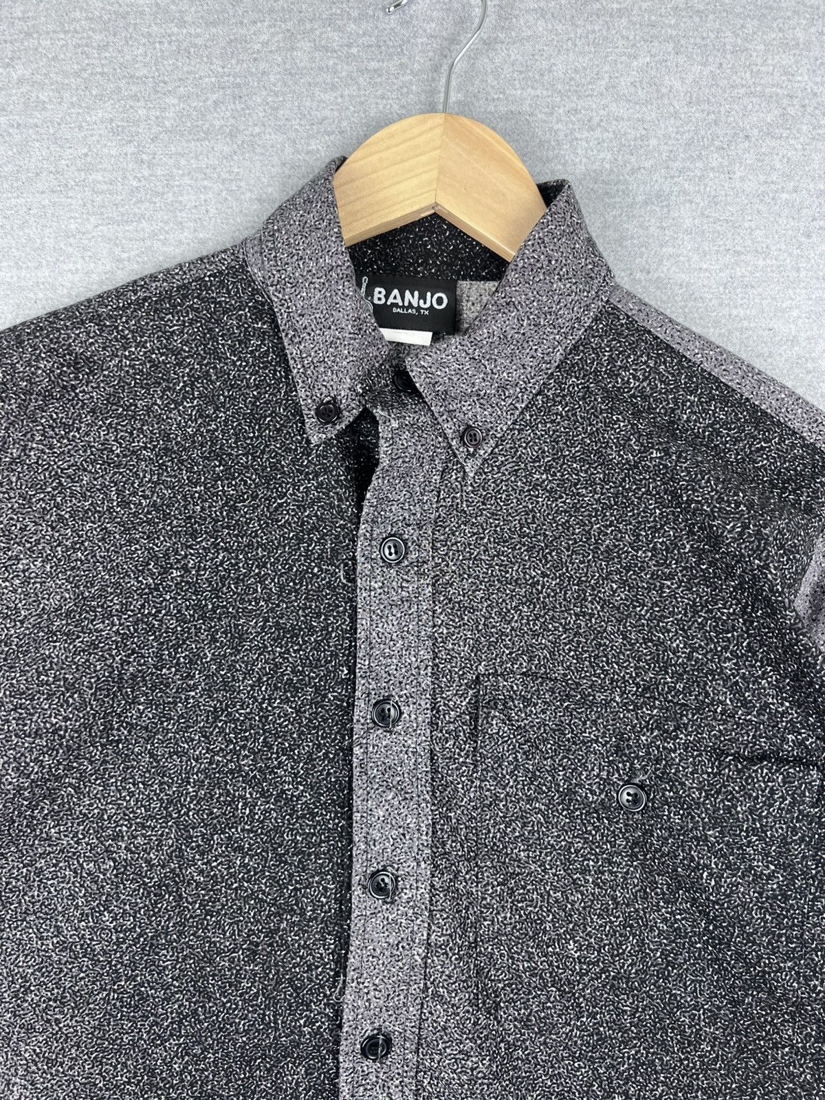 Vintage Banjo Texas Vintage Western Shirt Men's M Speckled USA Size US M / EU 48-50 / 2 - 1 Thumbnail
