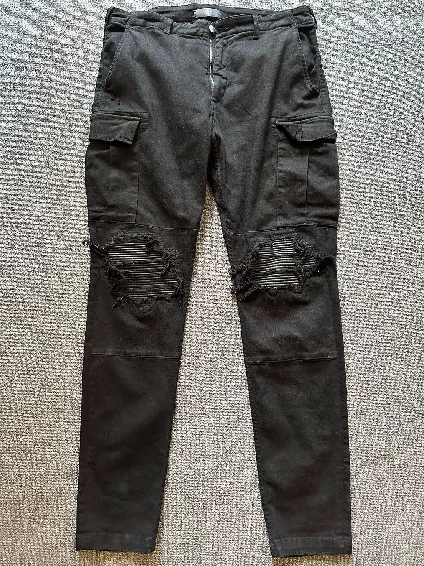 Amiri Amiri Sheepskin Panel MX Pants Size US 36 / EU 52 - 1 Preview