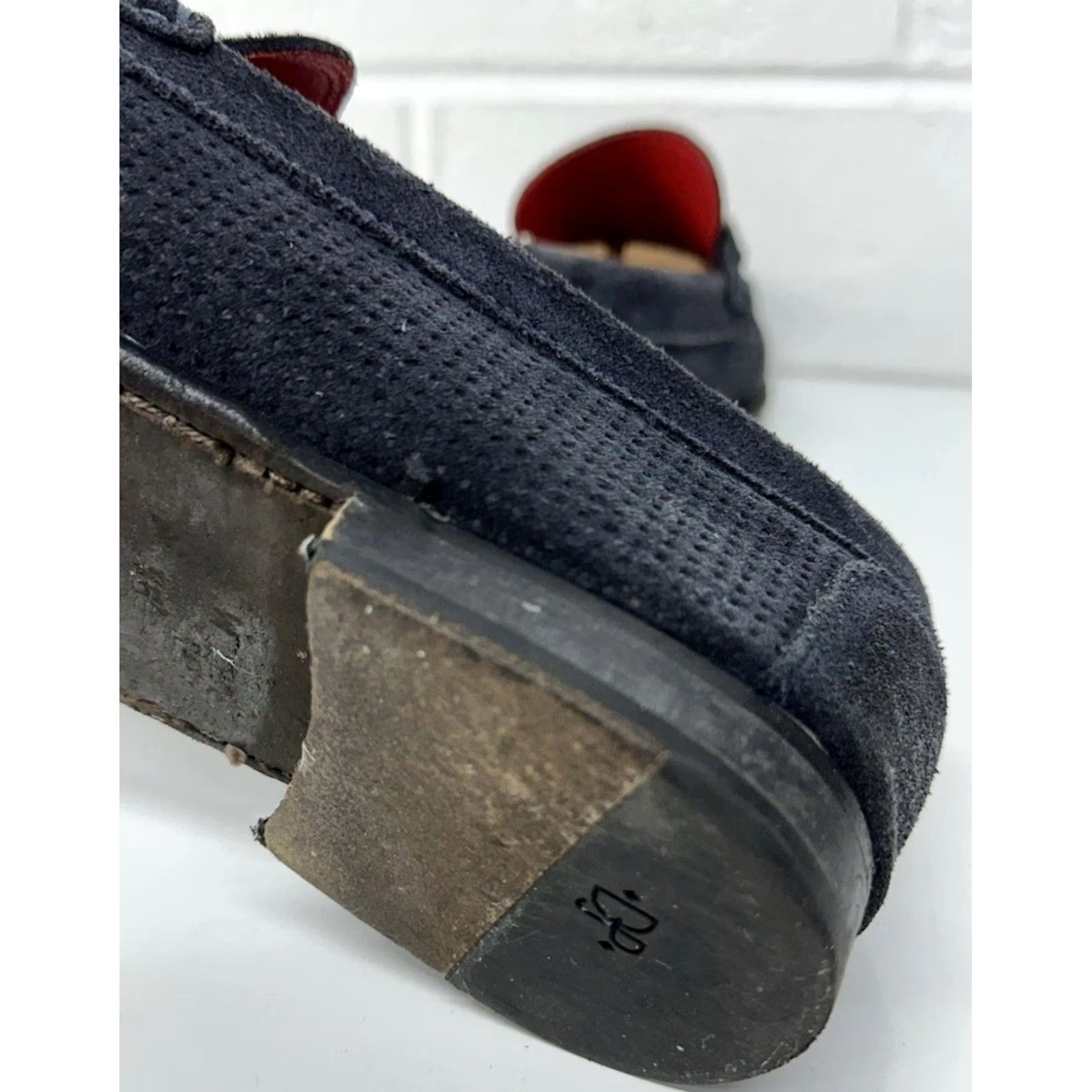 Donald Pliner Donald J Pliner Dacio Perf Sport Suede Loafers Navy Blue US 9.5 NWD Size US 10 / EU 43 - 7 Thumbnail