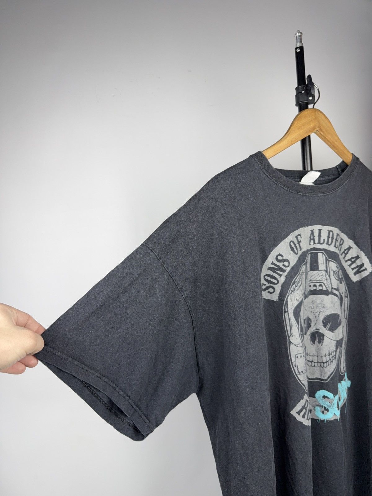 Vintage Star Wars Sons of Alderaan Rebel Scum T-Shirt Size US XXL / EU 58 / 5 - 5 Thumbnail